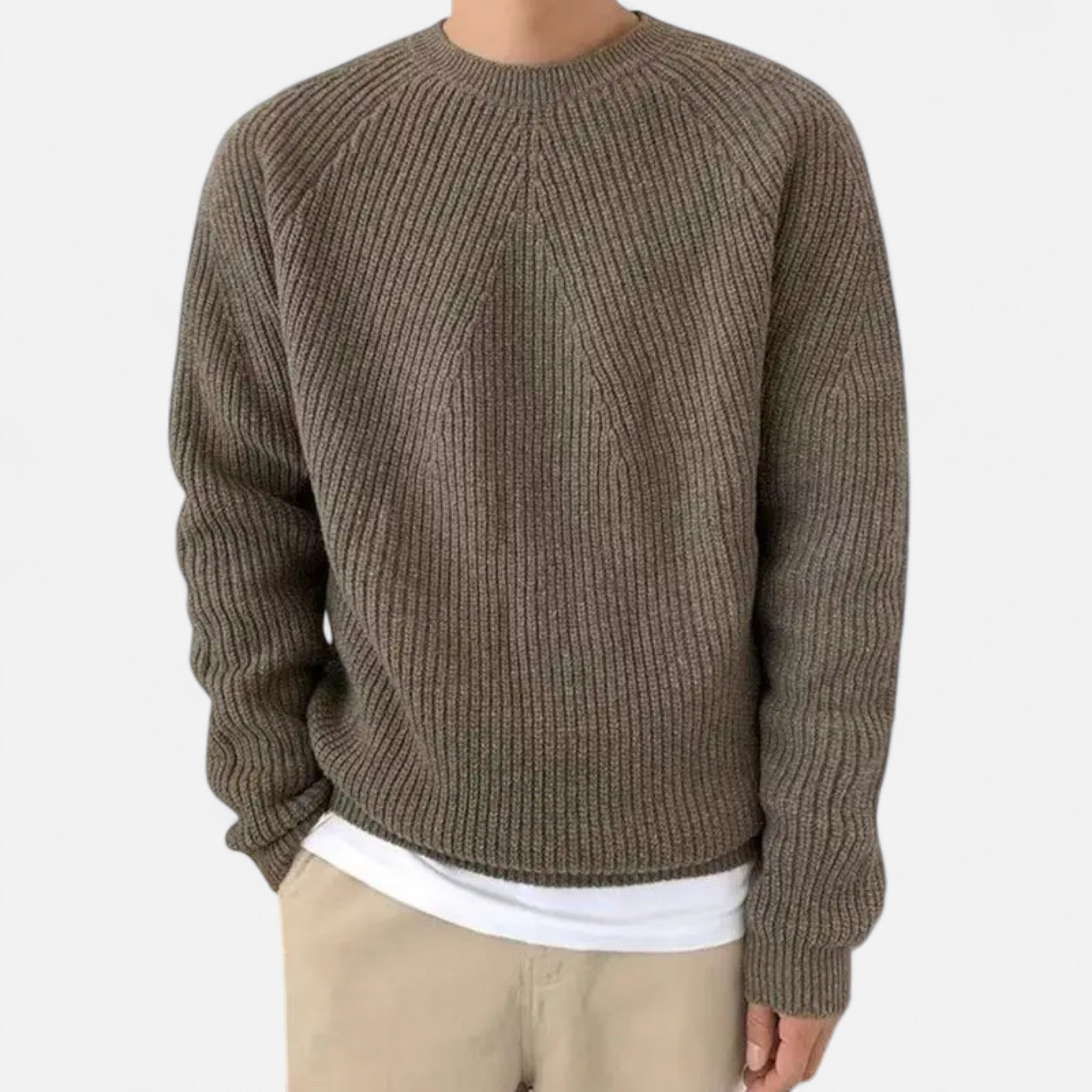 Ancienne Monde | Suéter Hombre Punto Casual Atemporal