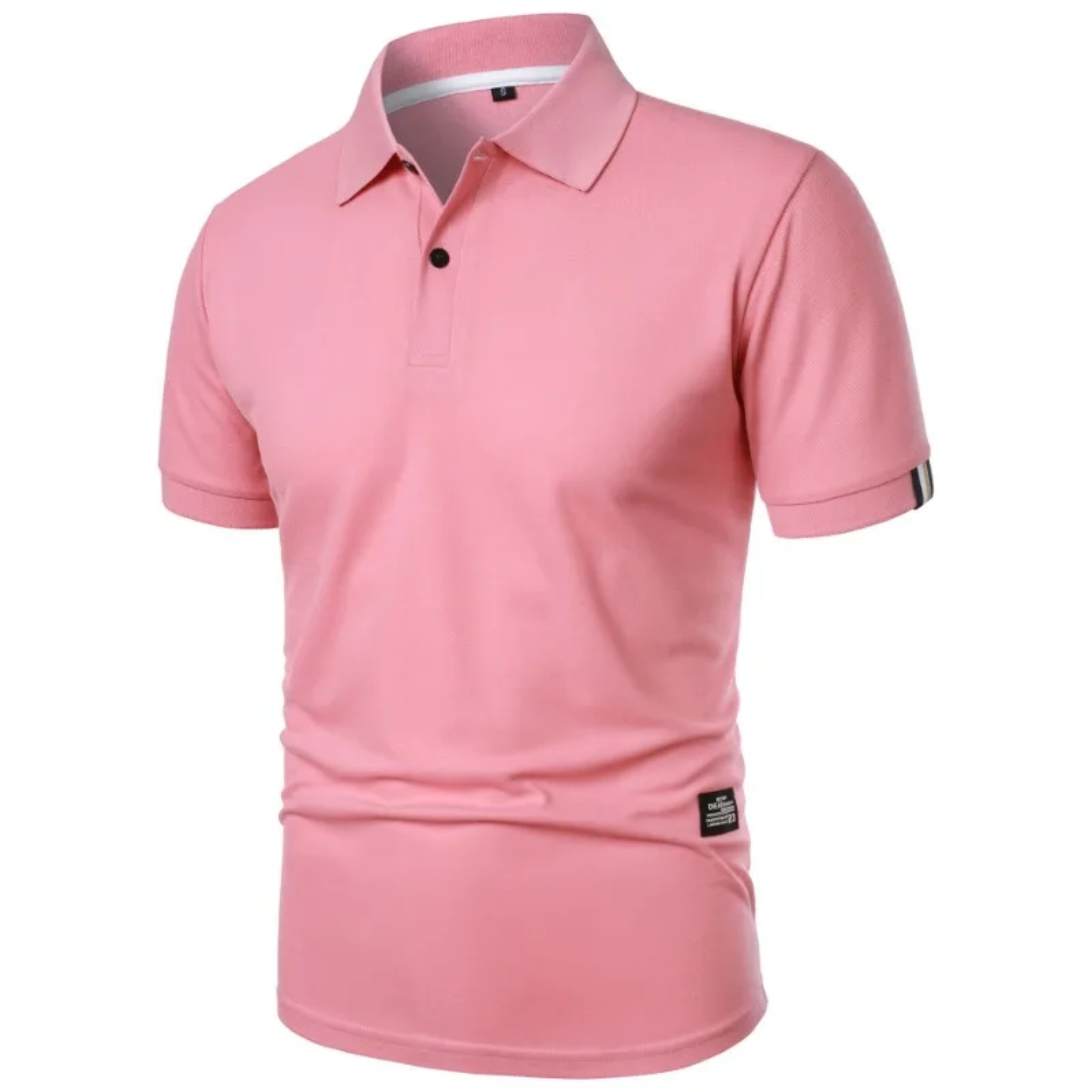 Polo d'été pour hommes — manches courtes et coupe classique — style décontracté