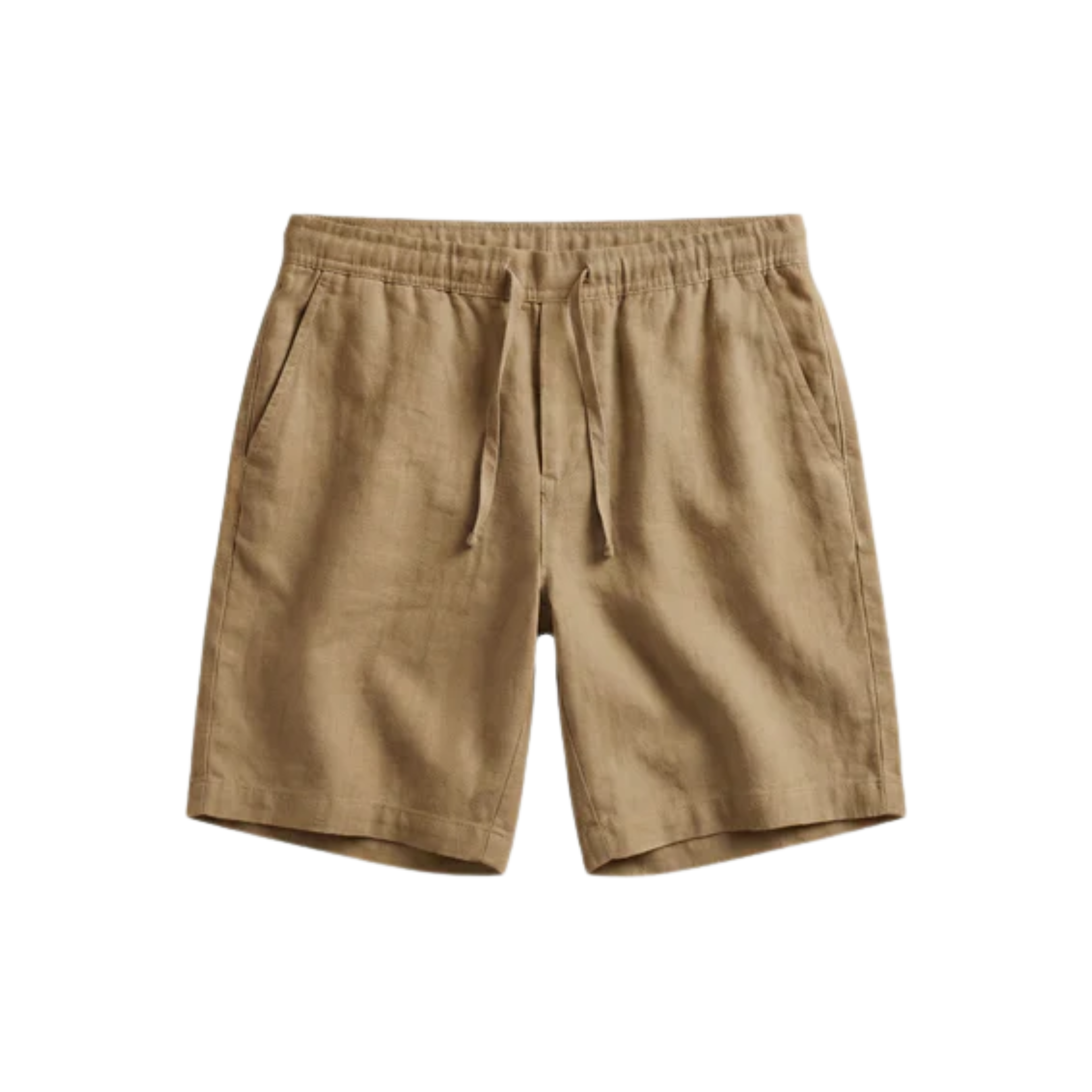 Short en lin pour homme — coupe décontractée — plage et été