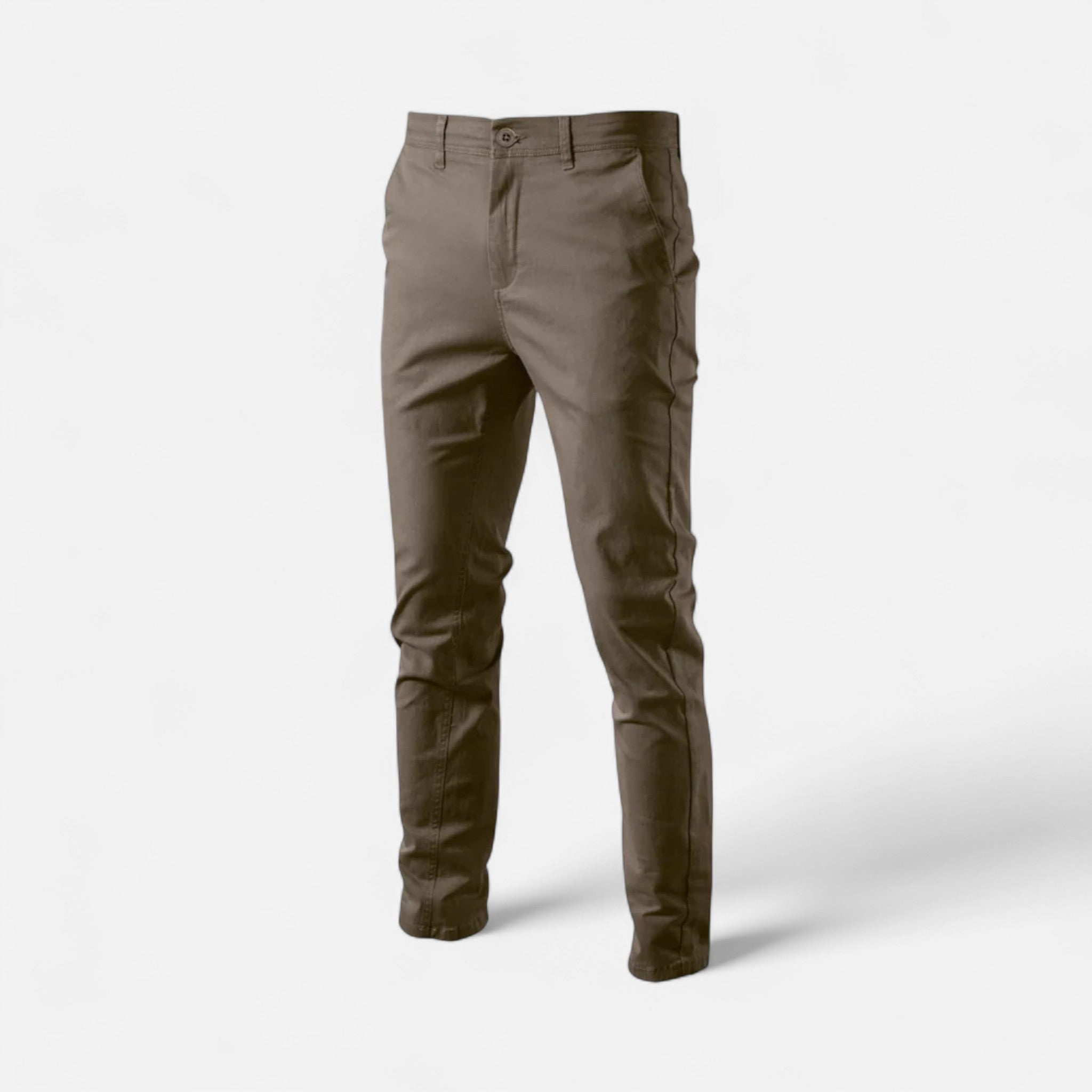 Chino din bumbac pentru bărbați – Croială cambrată și stil casual elegant pentru fiecare zi