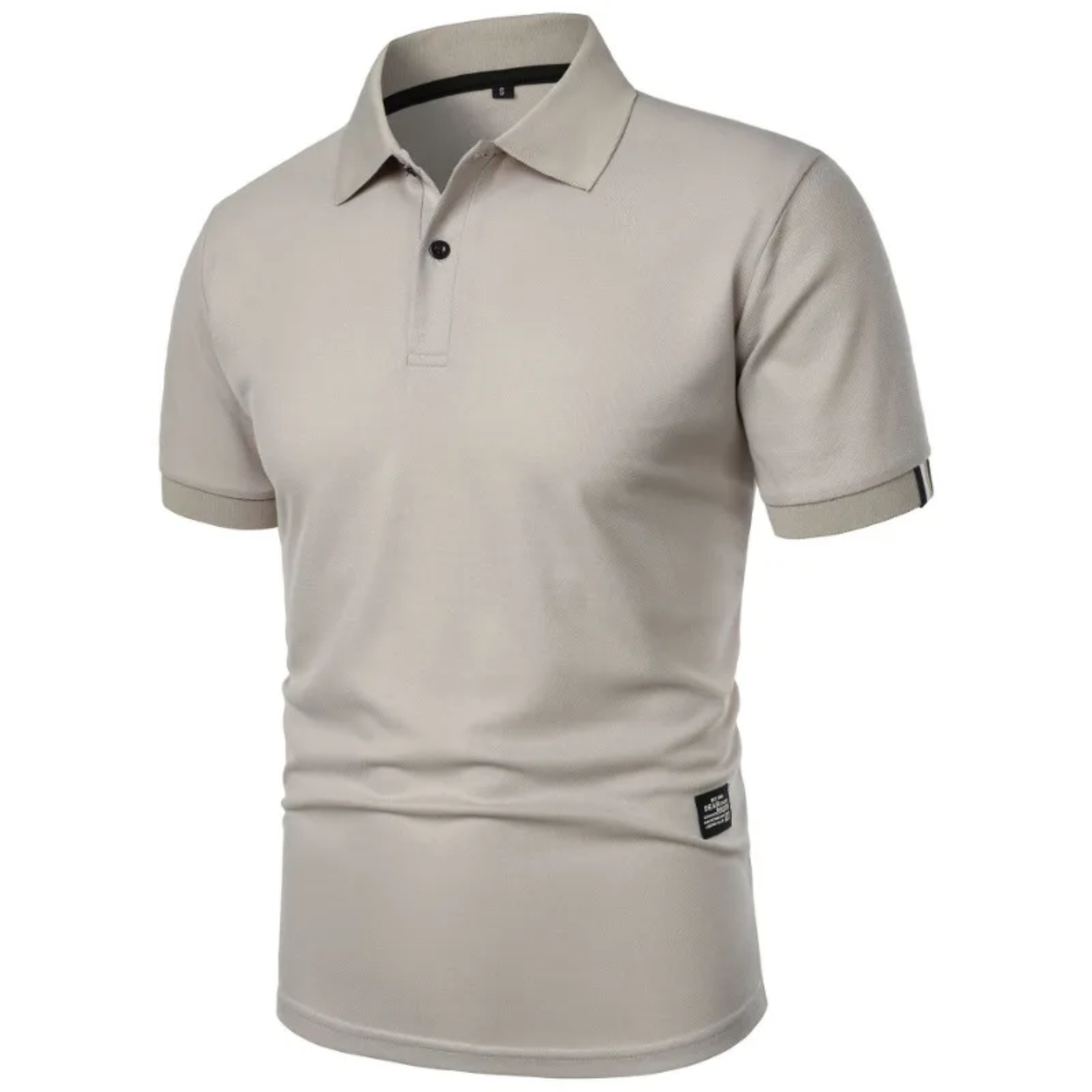 Polo d'été pour hommes — manches courtes et coupe classique — style décontracté