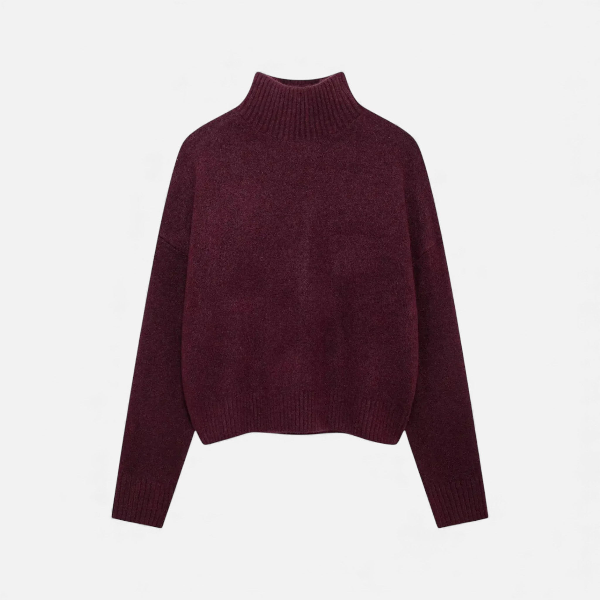 Ancienne Monde | Pull Vintage Col Roulé Femme