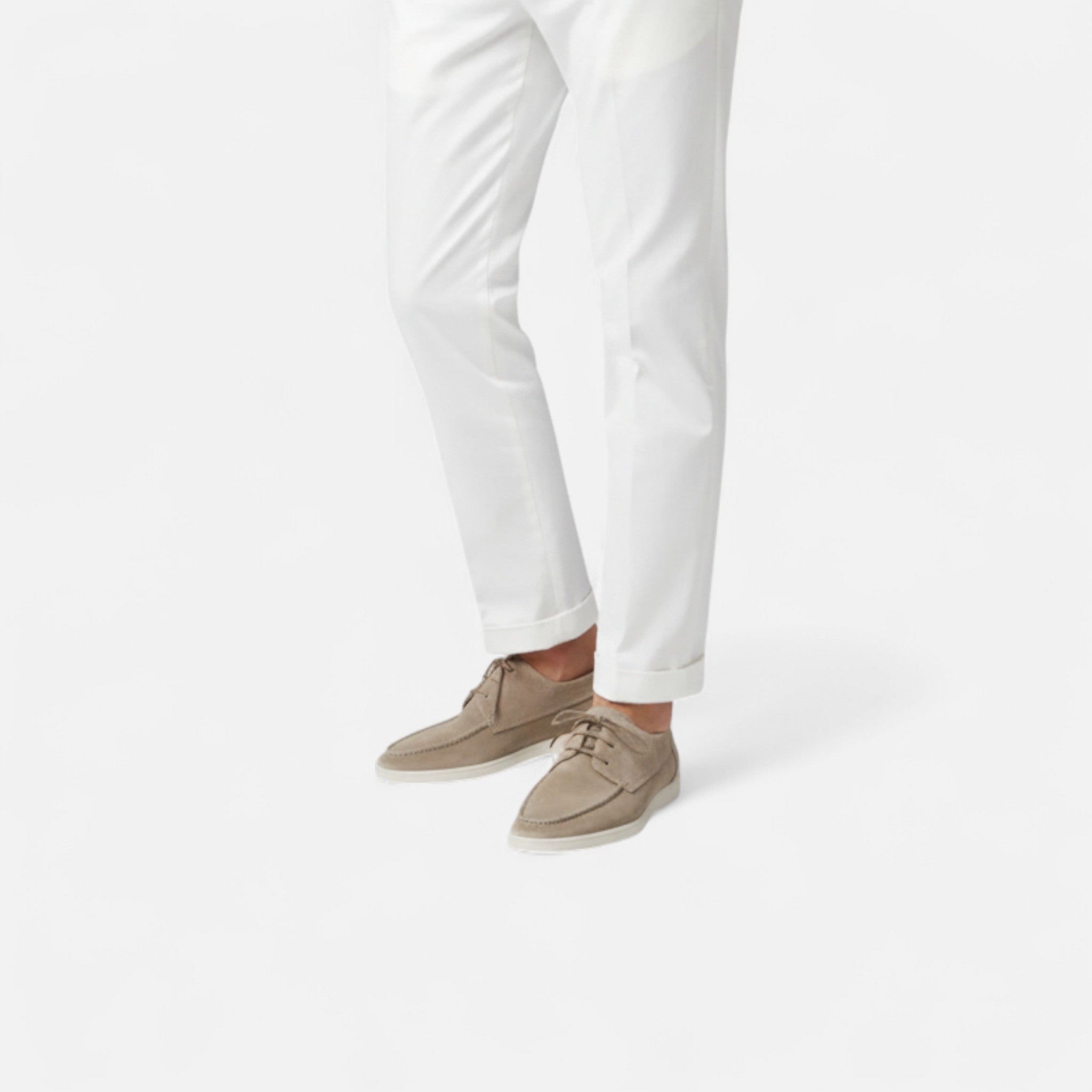 Ancienne Monde | Chaussures en Daim à Lacets pour Homme