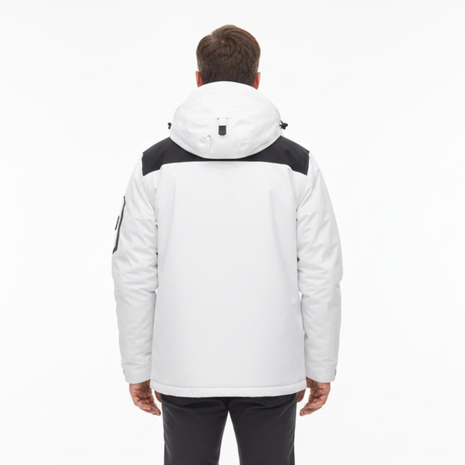 Veste Ski Homme Imperméable et Chaude en Polaire Épaisse
