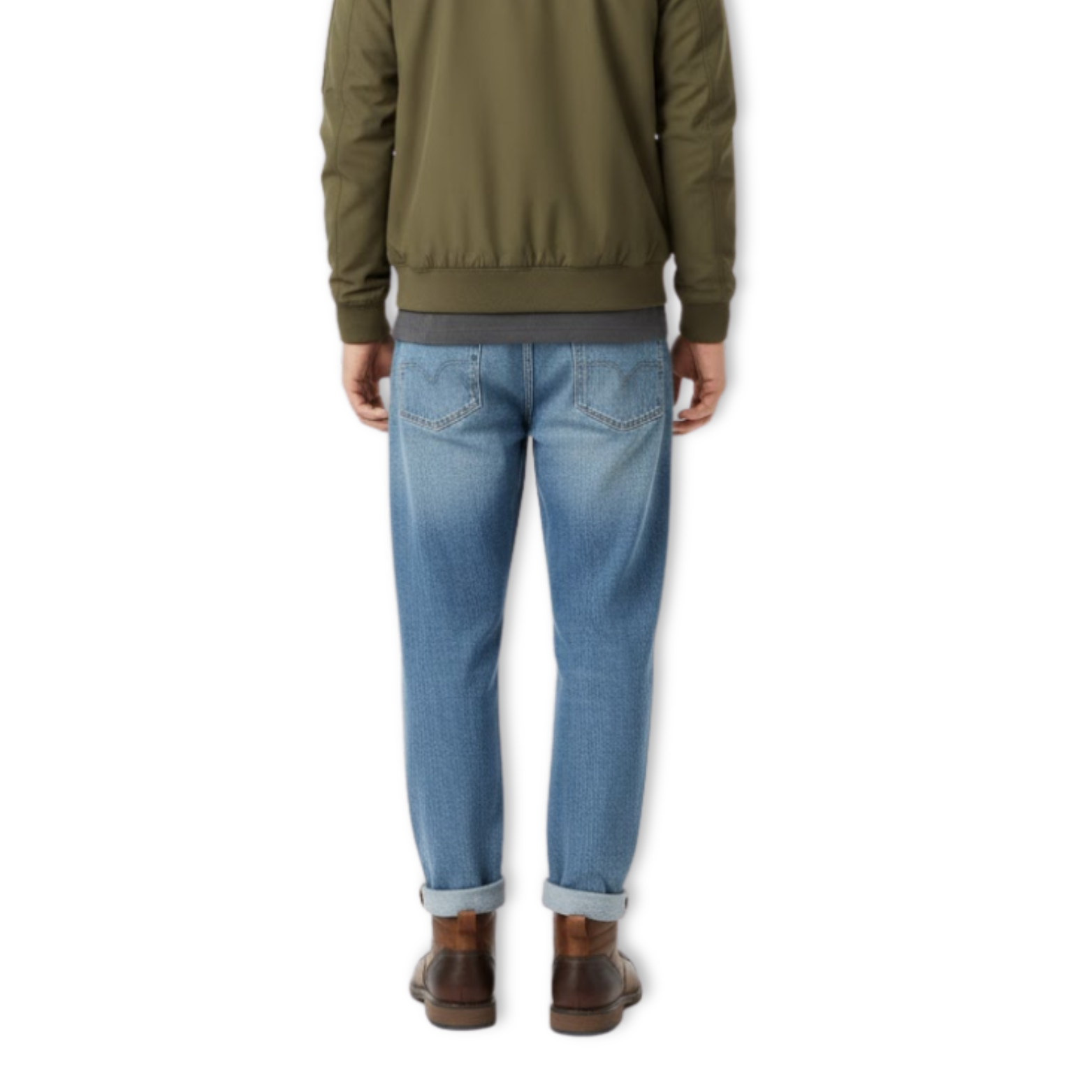 Bottines homme cuir grainé cheville rembourrée semelle gomme robuste