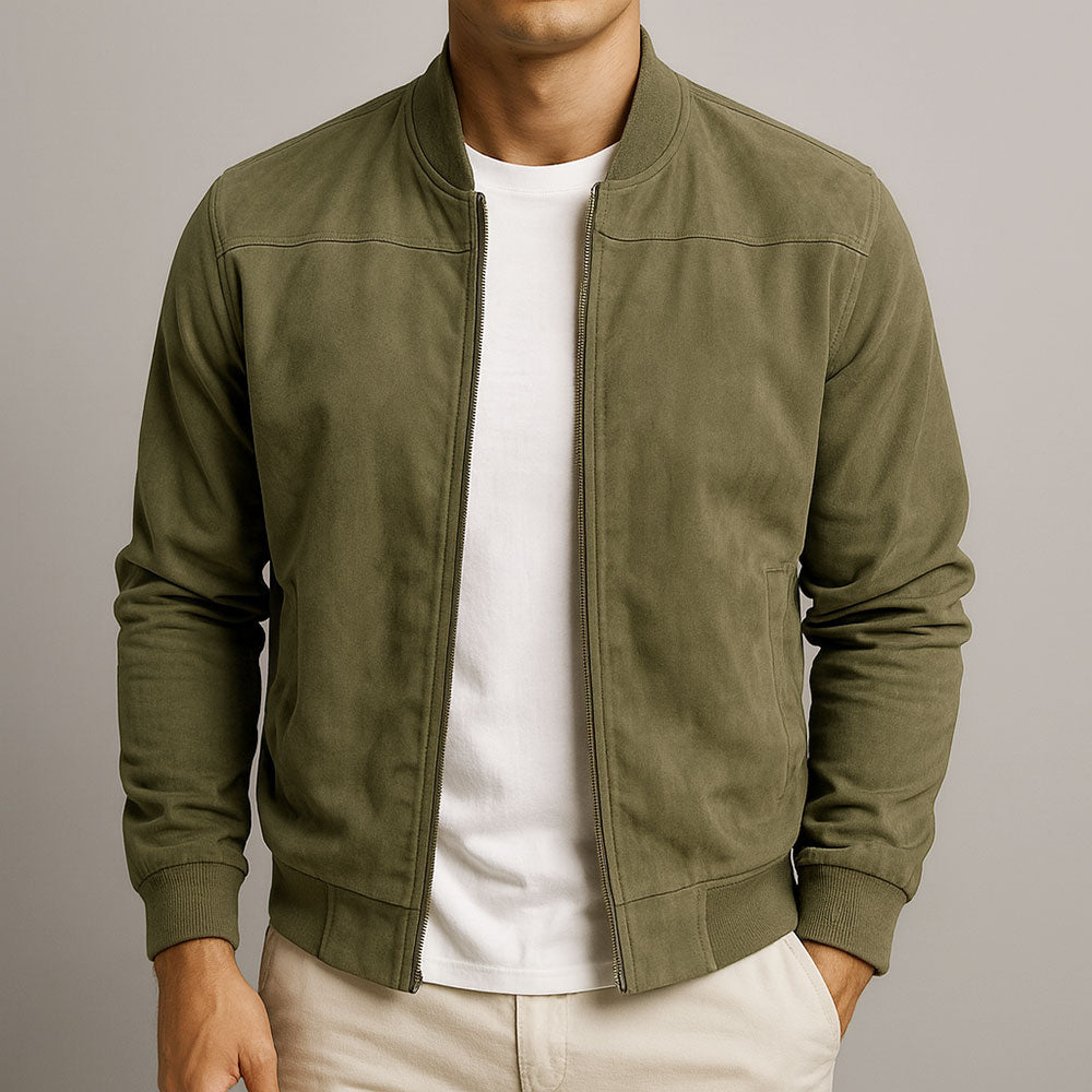 Men's Bomber Jacket – Slim Fit and Timeless Urban Style