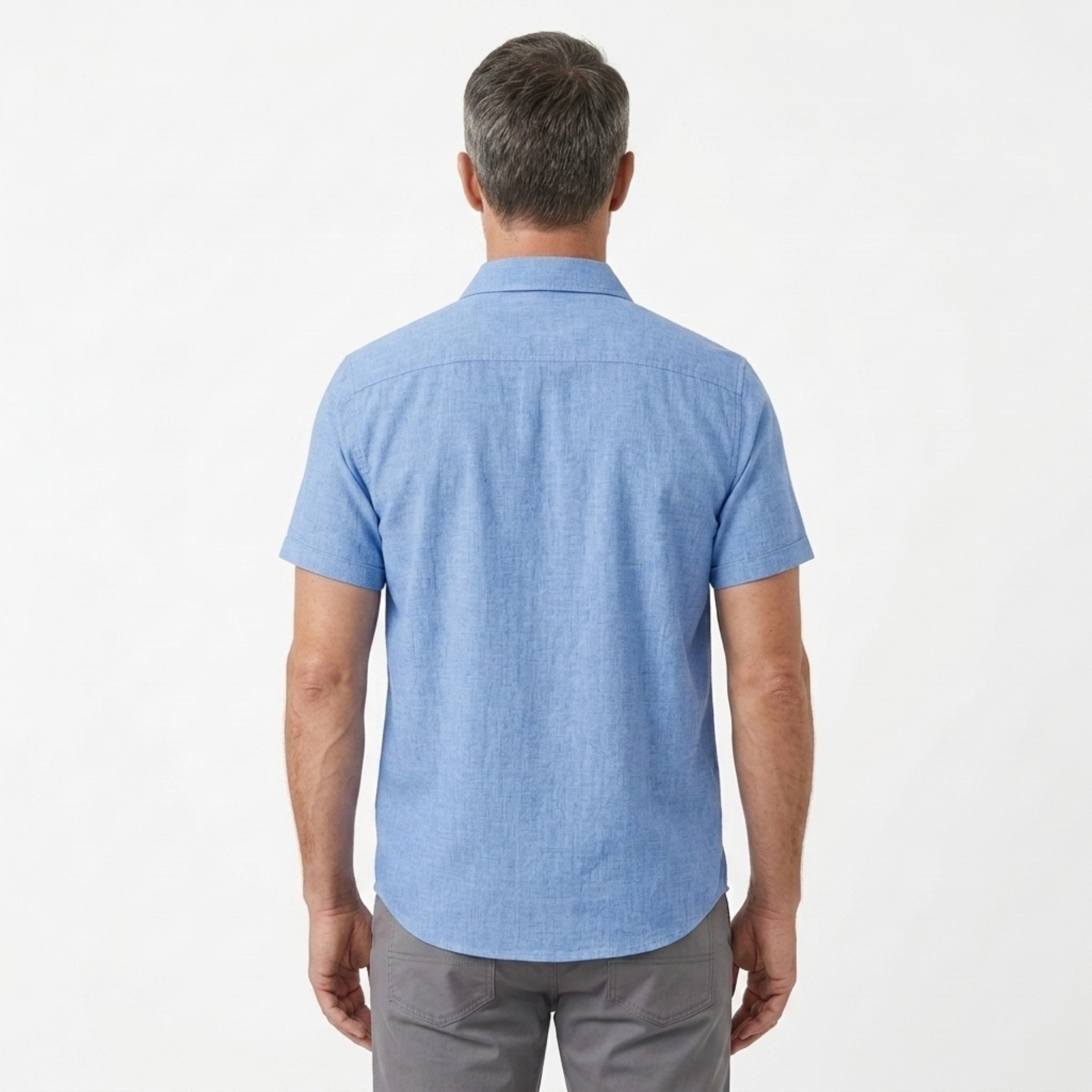 Polo homme coupe ajustée avec poche poitrine — bureau & loisirs