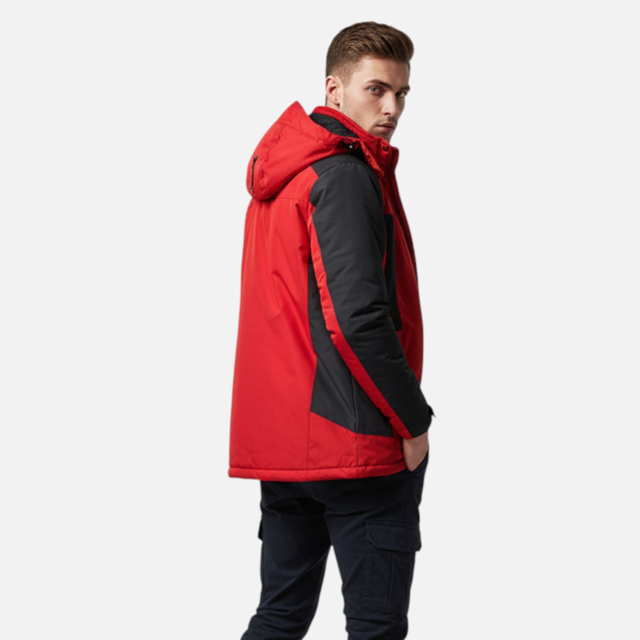 Ancient World | Men's Winter Parka with Waterproof Hood