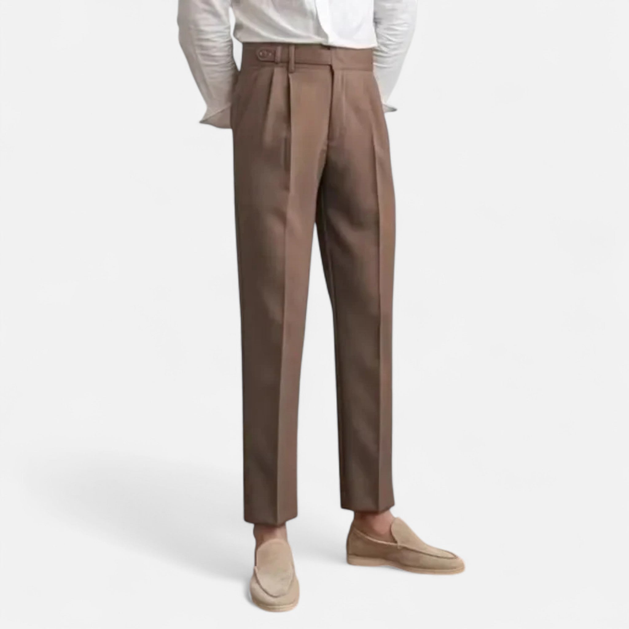 Ancienne Monde | Pantalon Homme Style Italien Élégance Intemporelle