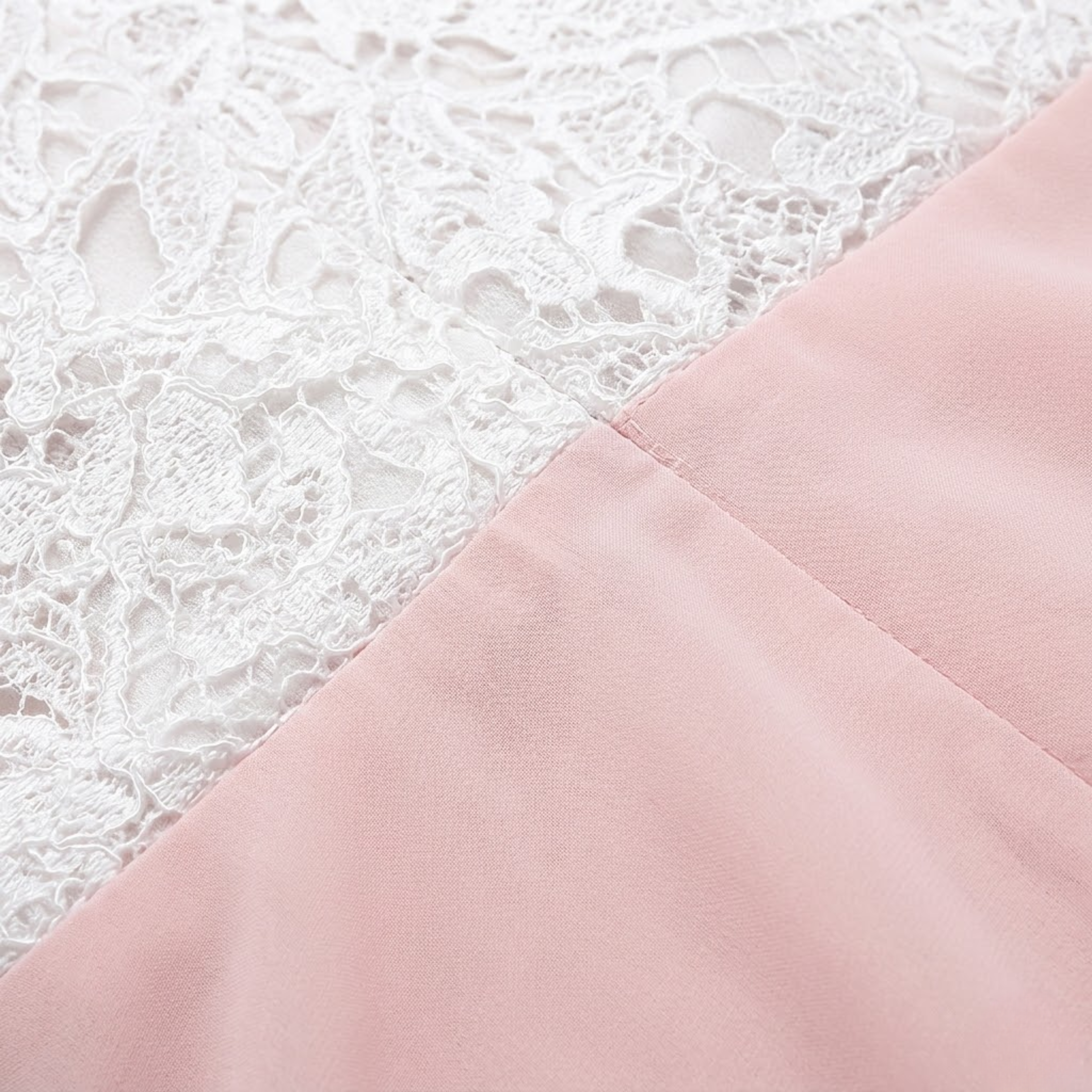 Robe Longue de Soirée Sans Manches en Dentelle et Mousseline avec Bustier Crocheté