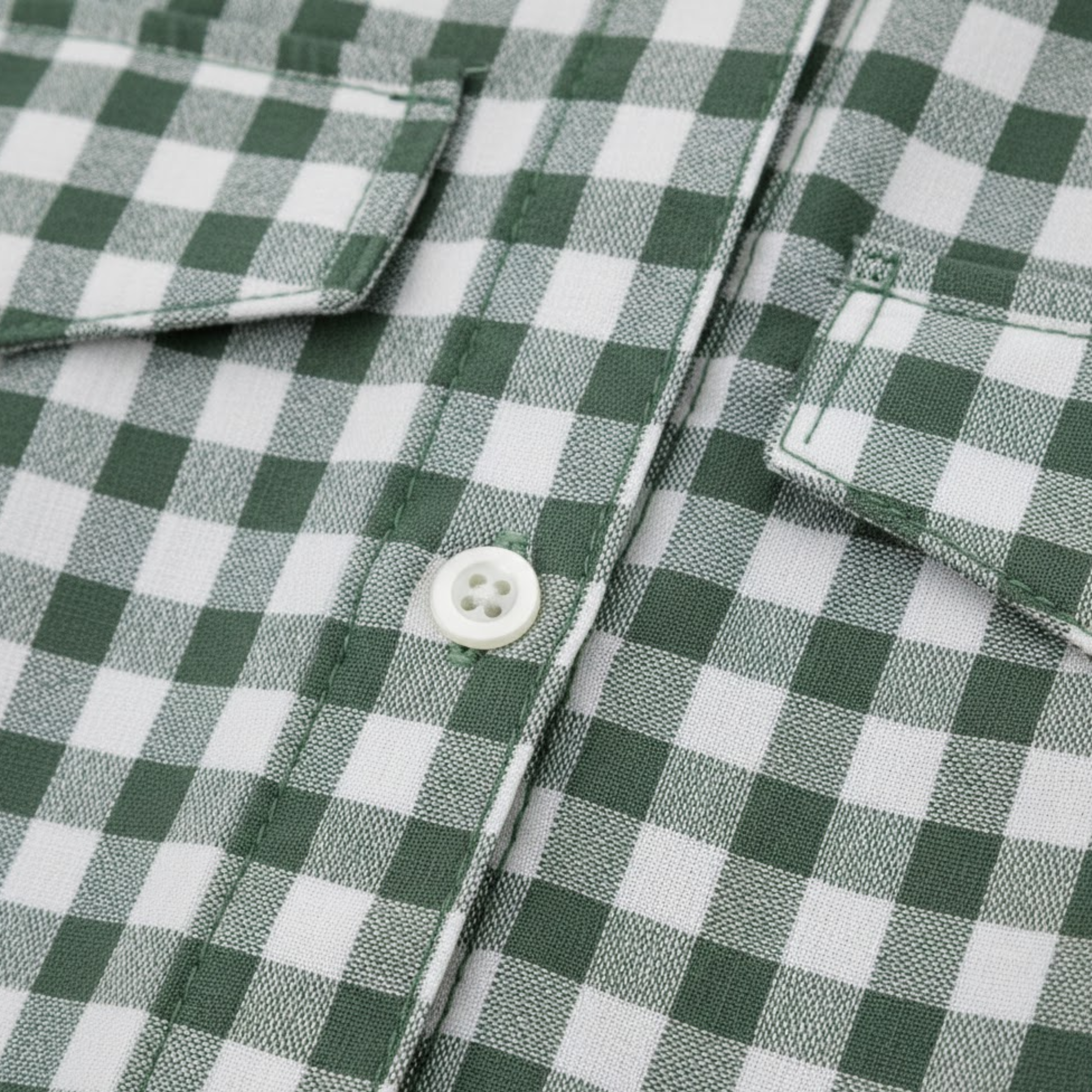 Robe Chemise Longue à Carreaux pour Femmes avec Col Classique et Manches Courtes