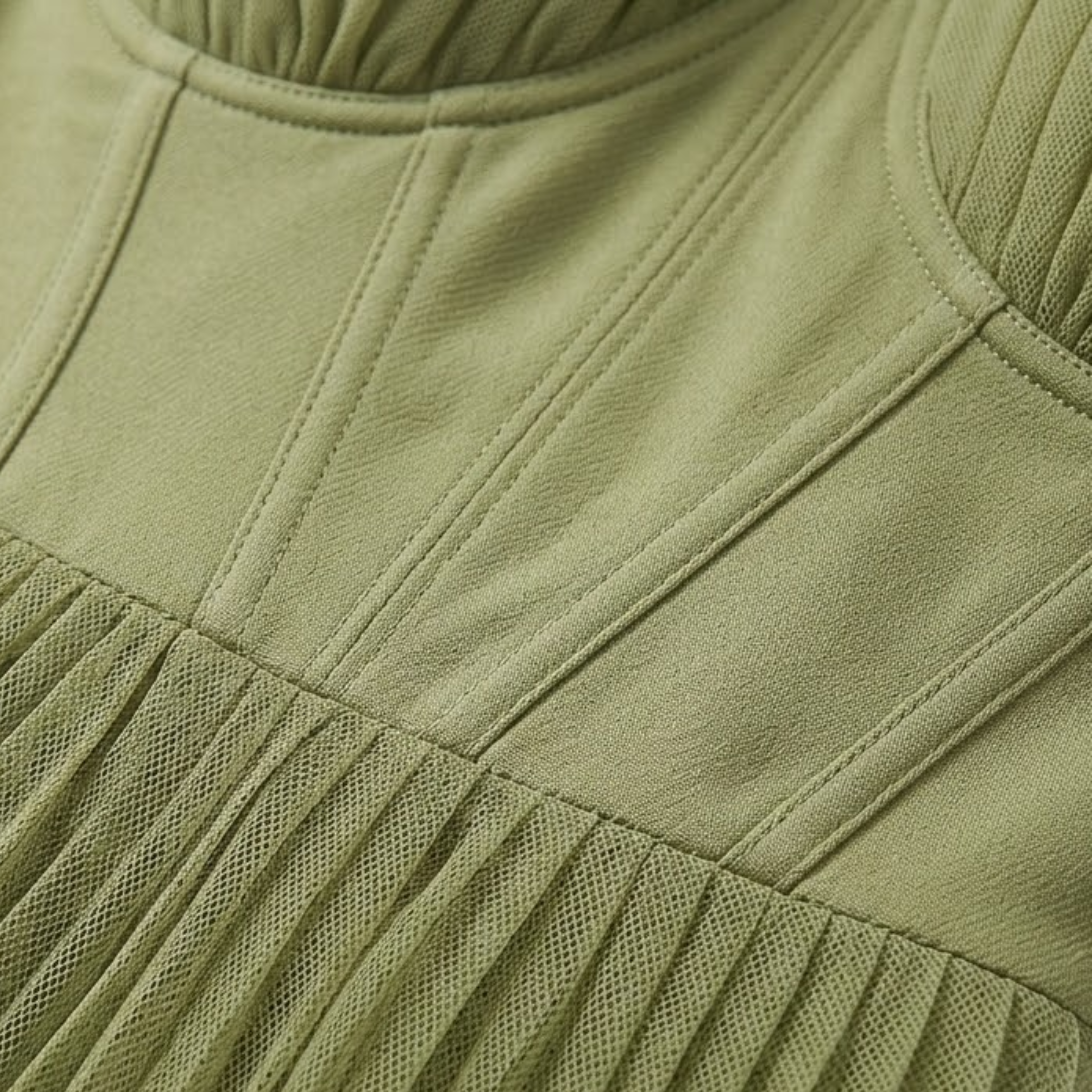 Robe Longue de Soirée Plissée avec Bustier à Bretelles et Fermeture Éclair Arrière