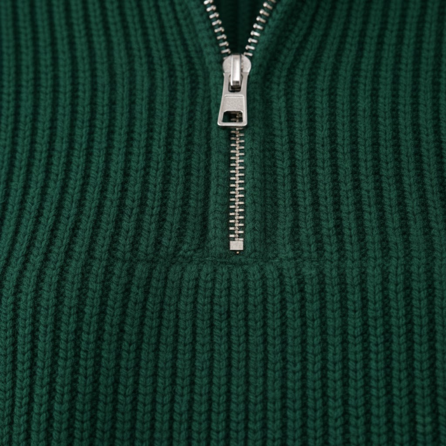 Pull femme élégant col montant demi-zip maille douce décontracté