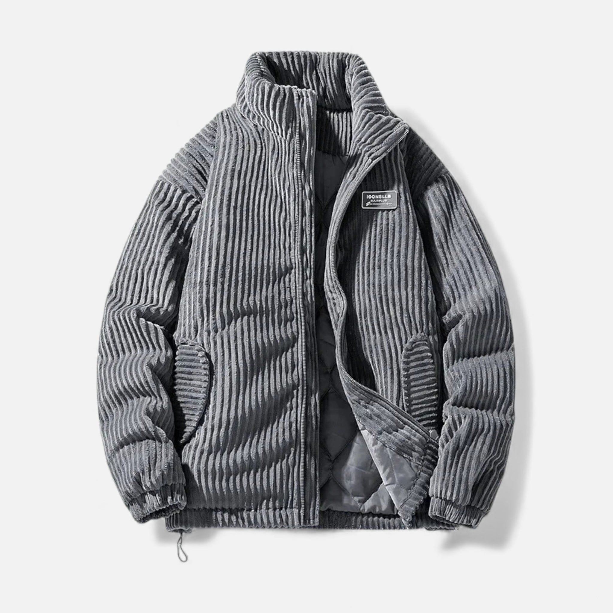 Ancienne Monde | Parka Homme en Velours Côtelé Hiver