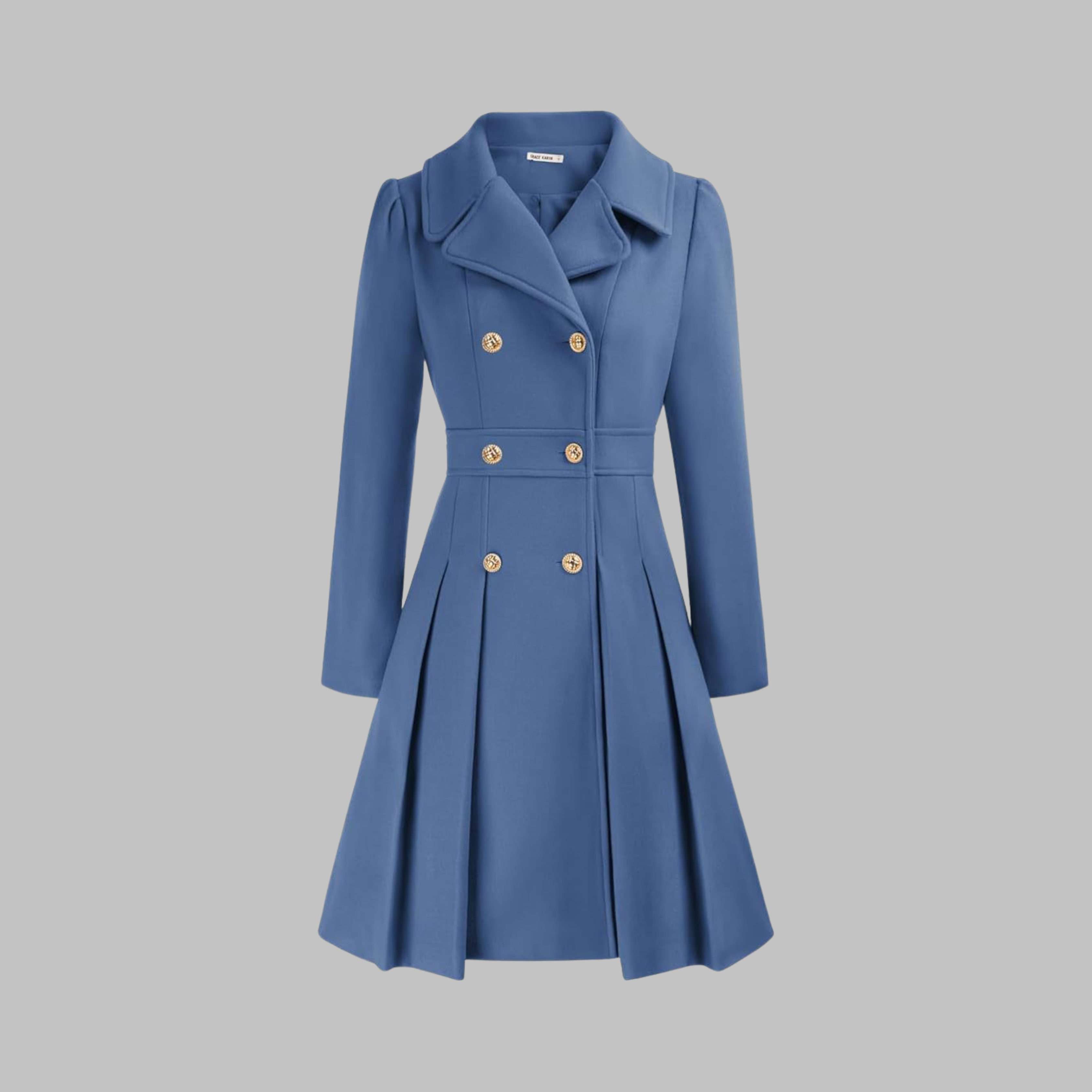 Women's Double-Breasted Coat – Classic Cut and Timeless Elegance