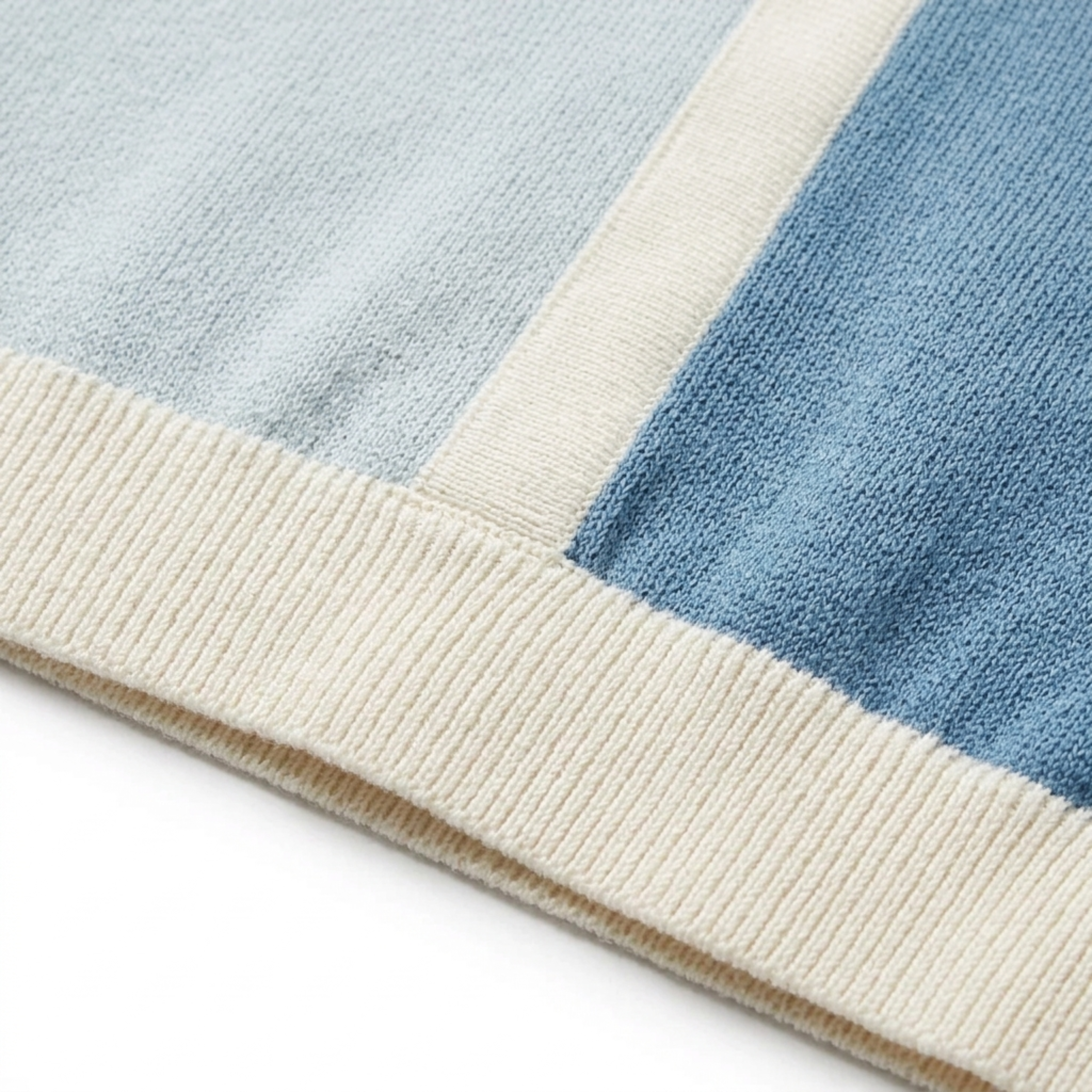 Polo en maille pour homme — rayures horizontales — style décontracté