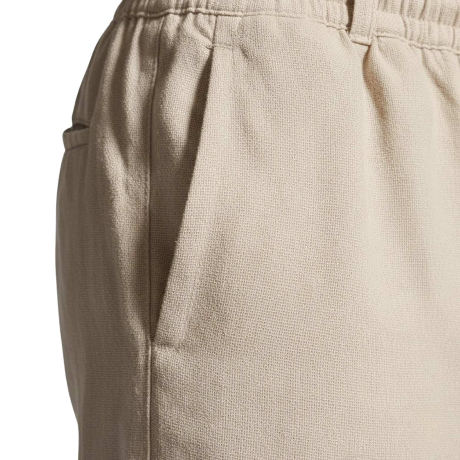 Pantalon de jogging en coton pour homme coupe droite avec cordon de serrage