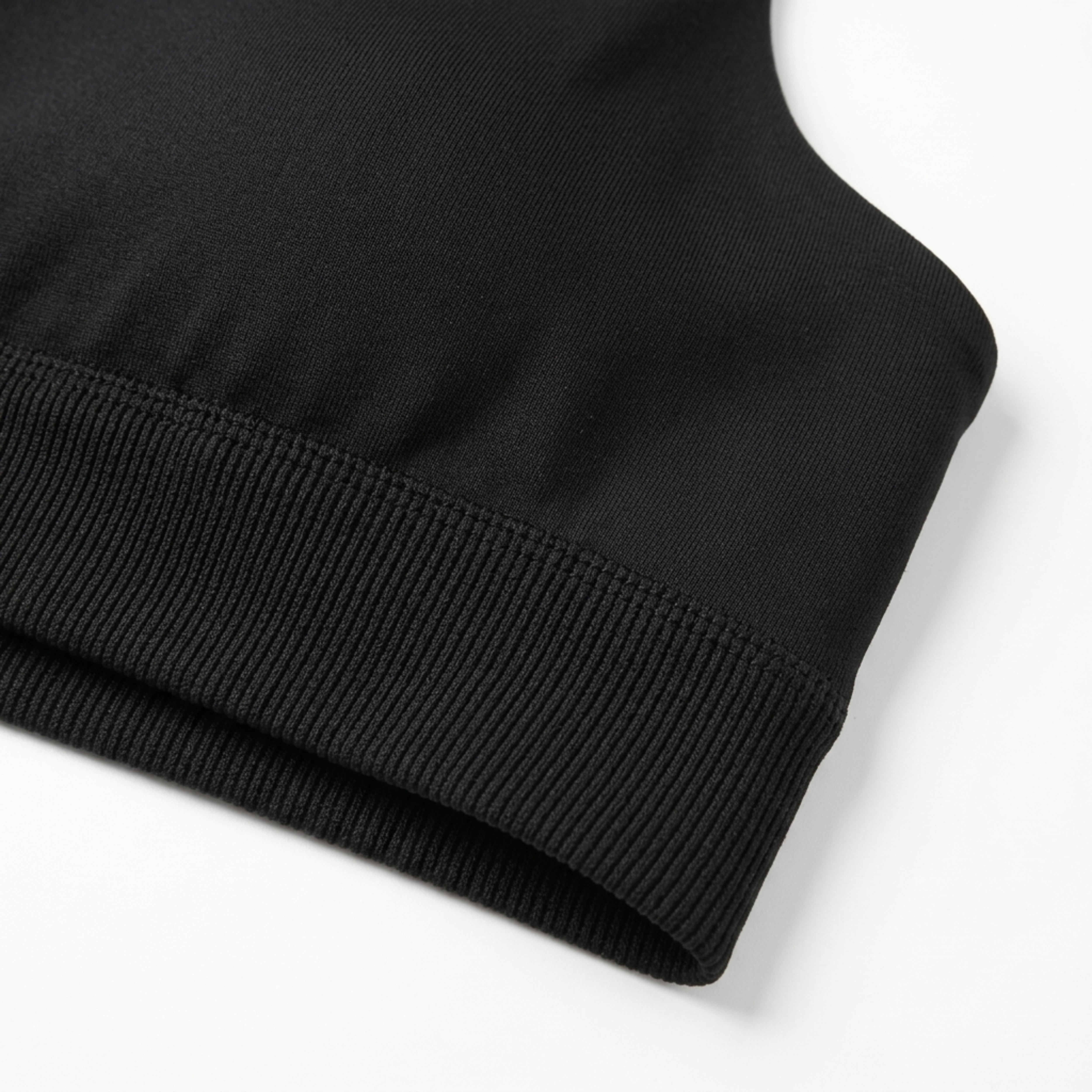 Haut court crop top pour femmes à dos nageur — col en v — été