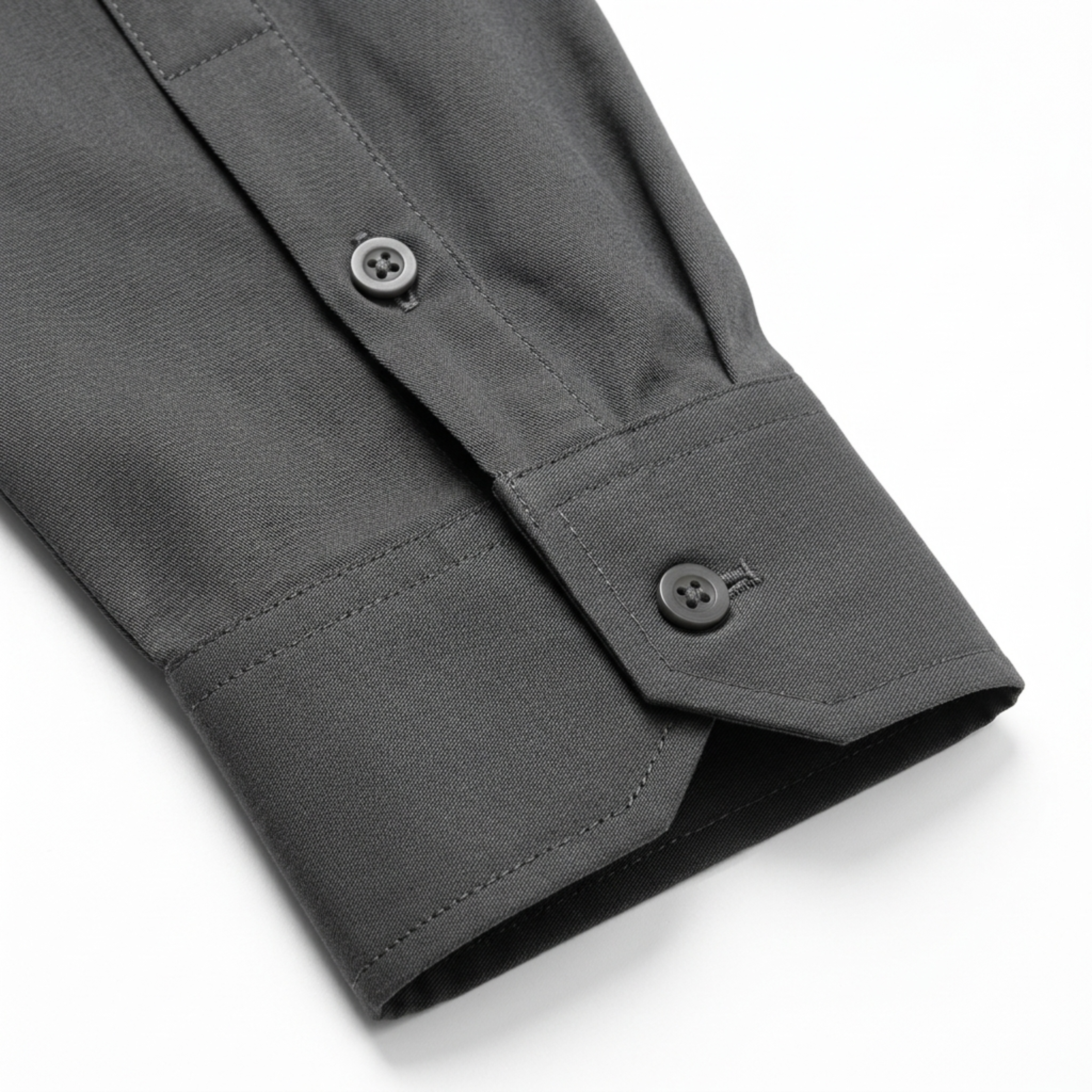 Chemise boutonnée homme — col à revers et manches longues — quotidien
