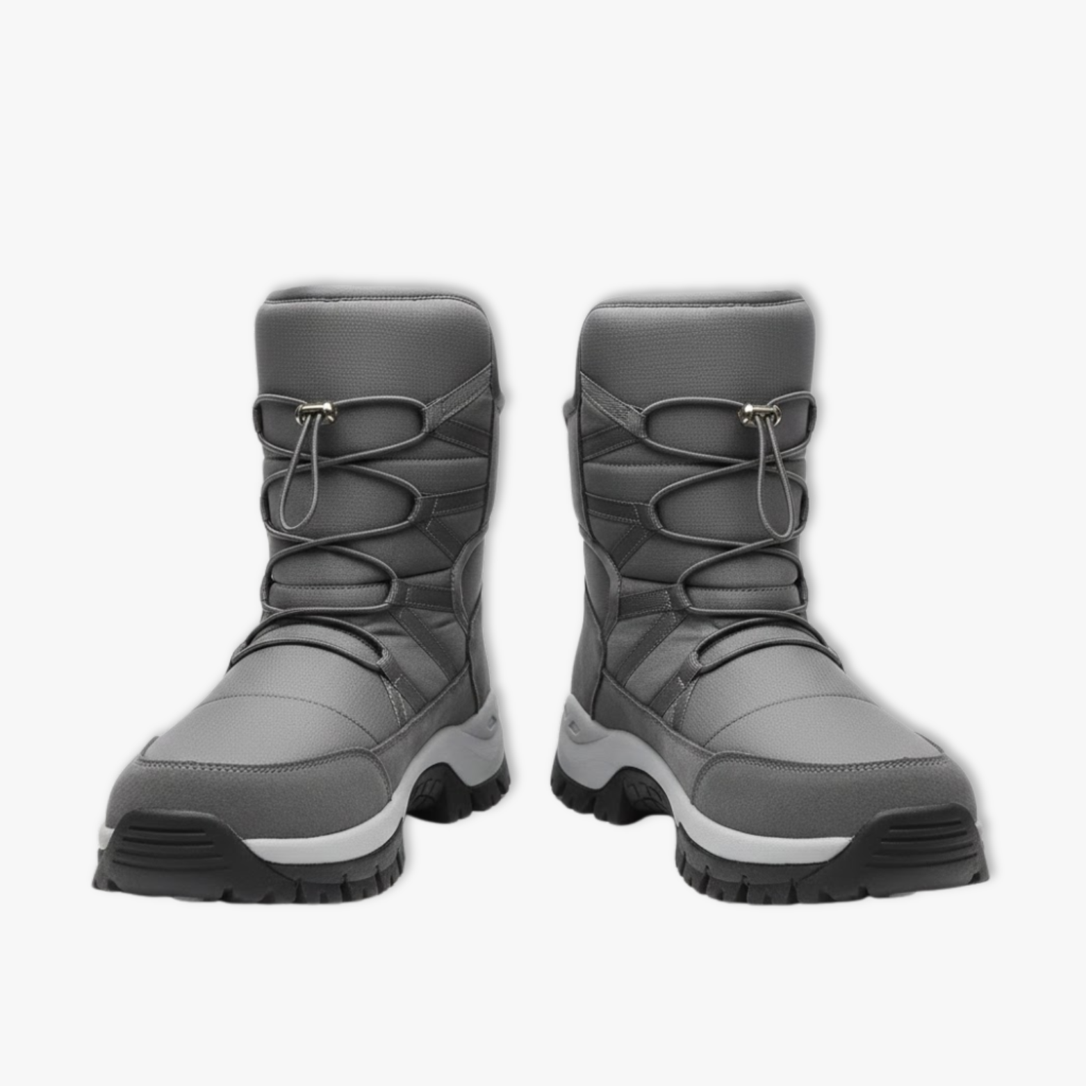 Bottes de Neige Homme Northeast Doublées Polaire – Chaussures Chaudes Épaissies pour Randonnée Extérieure