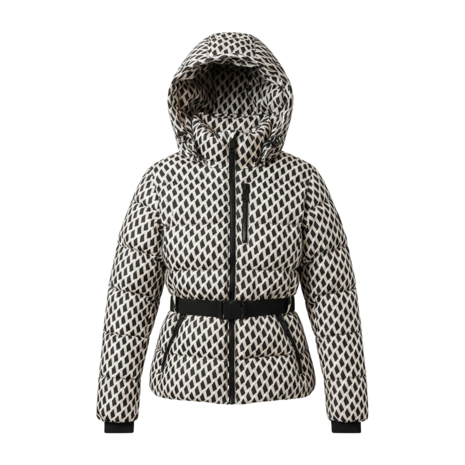 Veste de ski ajustée pour femmes Old World, manteau d’hiver chaud
