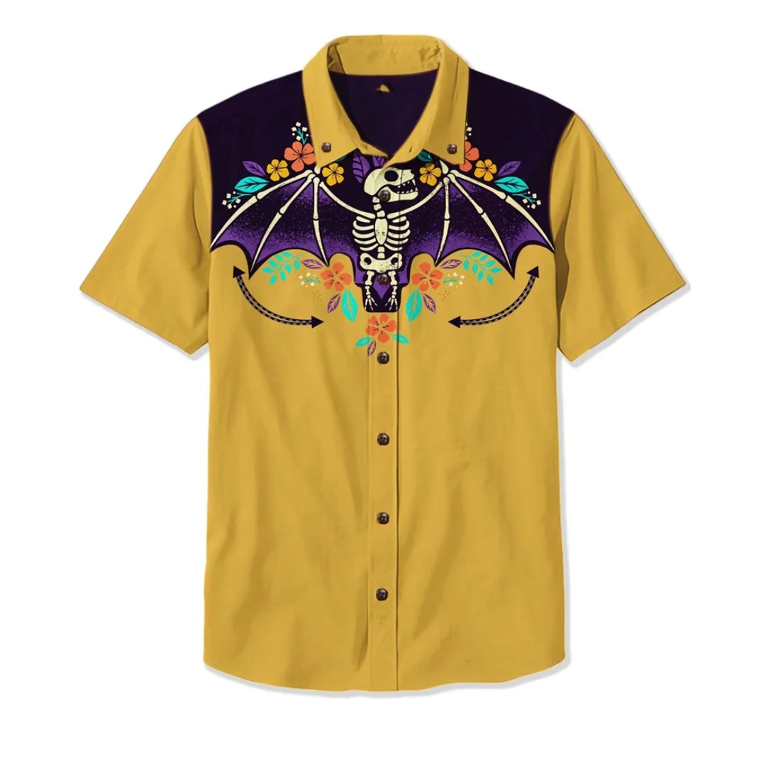 Chemise Western À Motifs Brodés