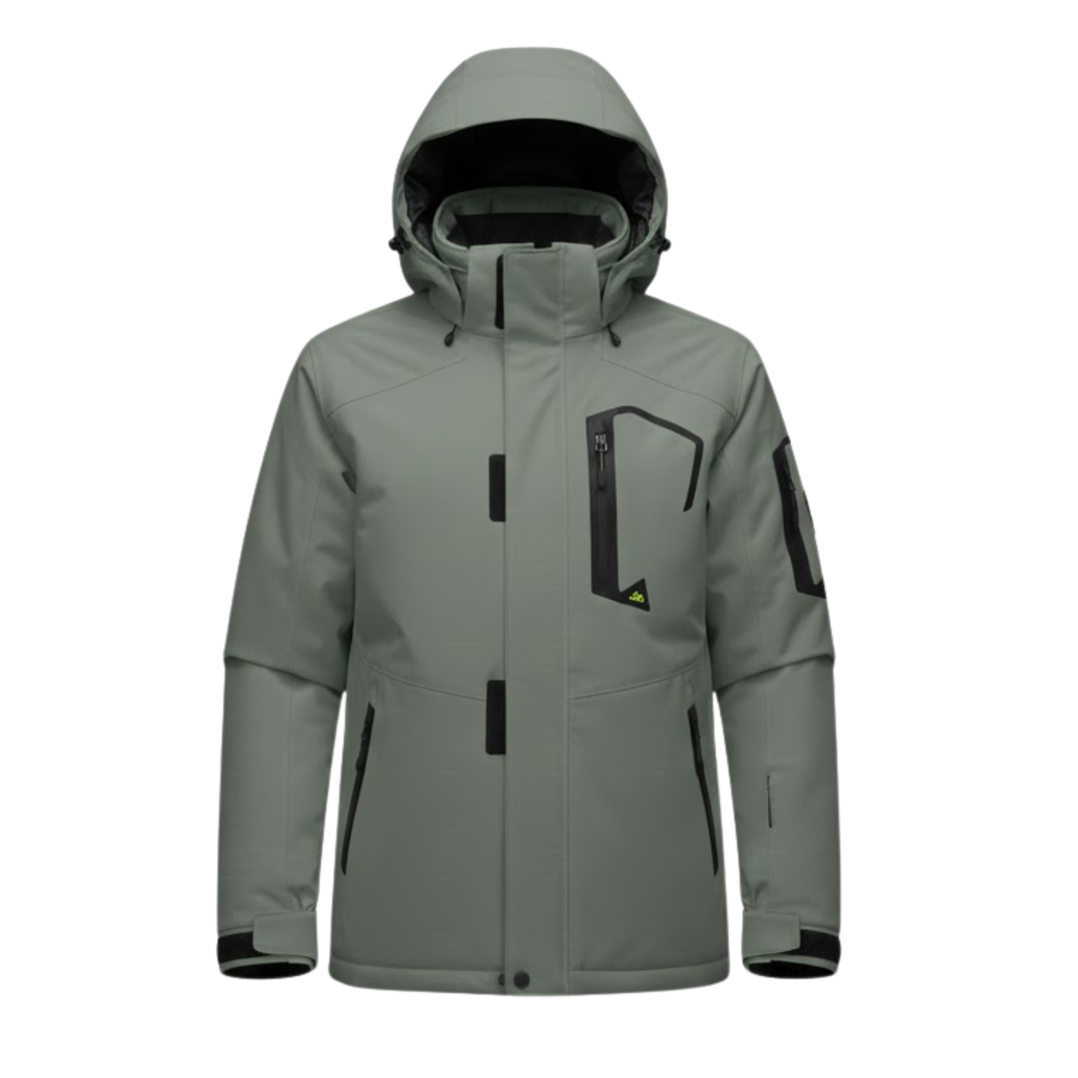 Veste Ski Homme Imperméable et Chaude en Polaire Épaisse