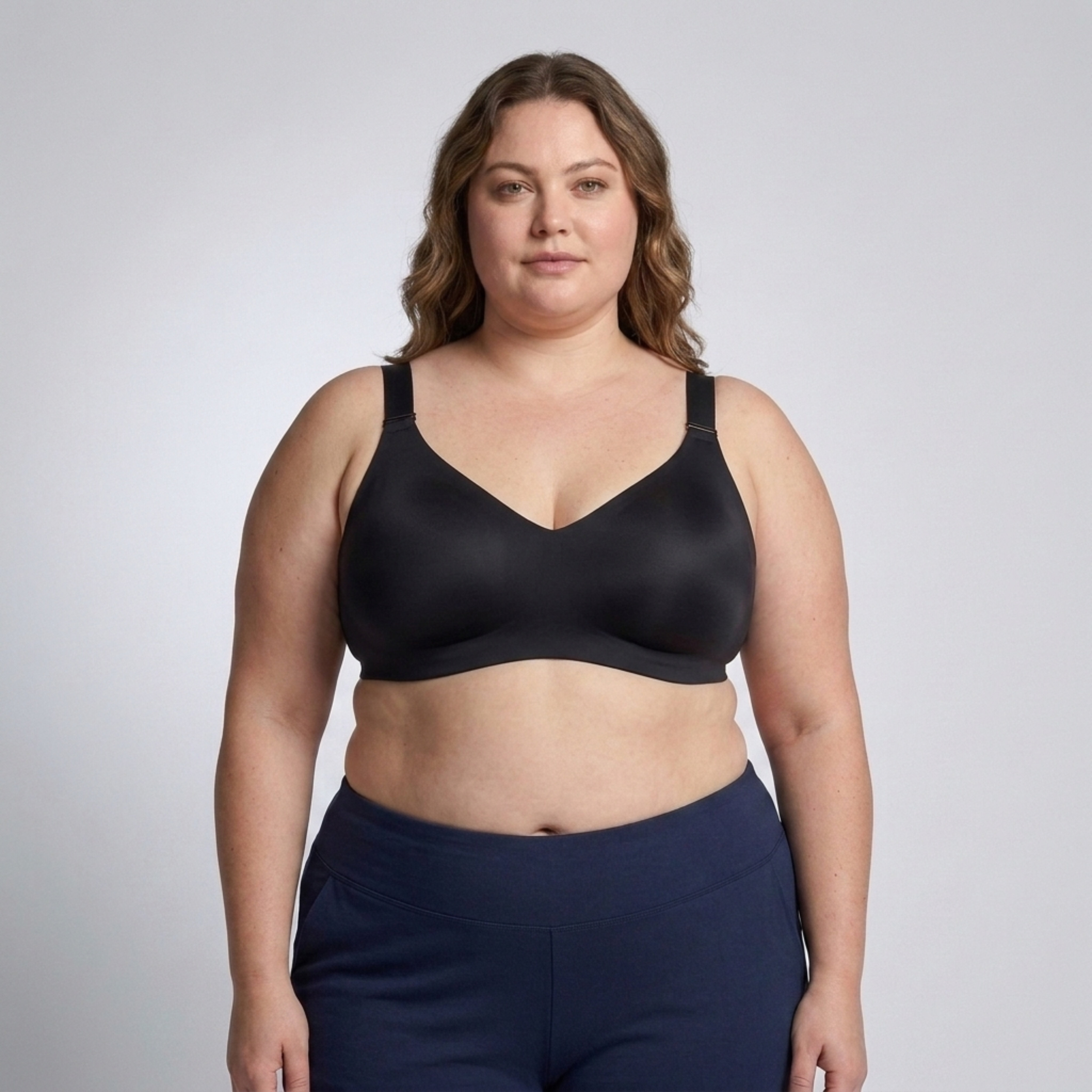 Soutien-gorge grande taille pour femme sans coutures et sans armatures invisible