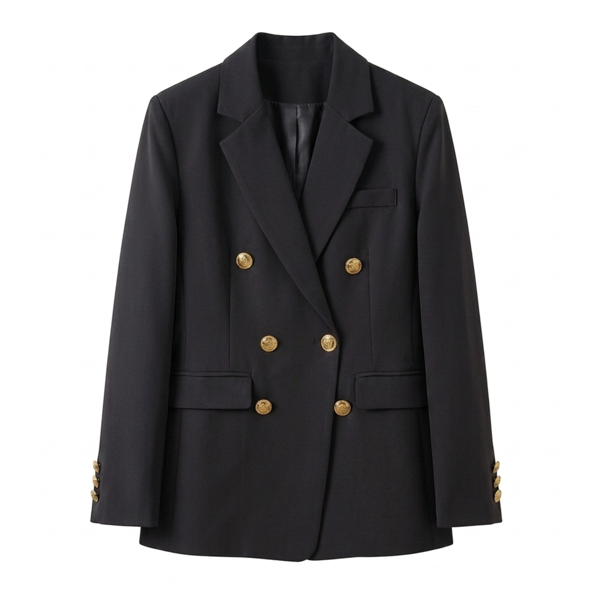 Damenblazer aus Polyester – Zweireihig, tailliert und zeitlos elegant