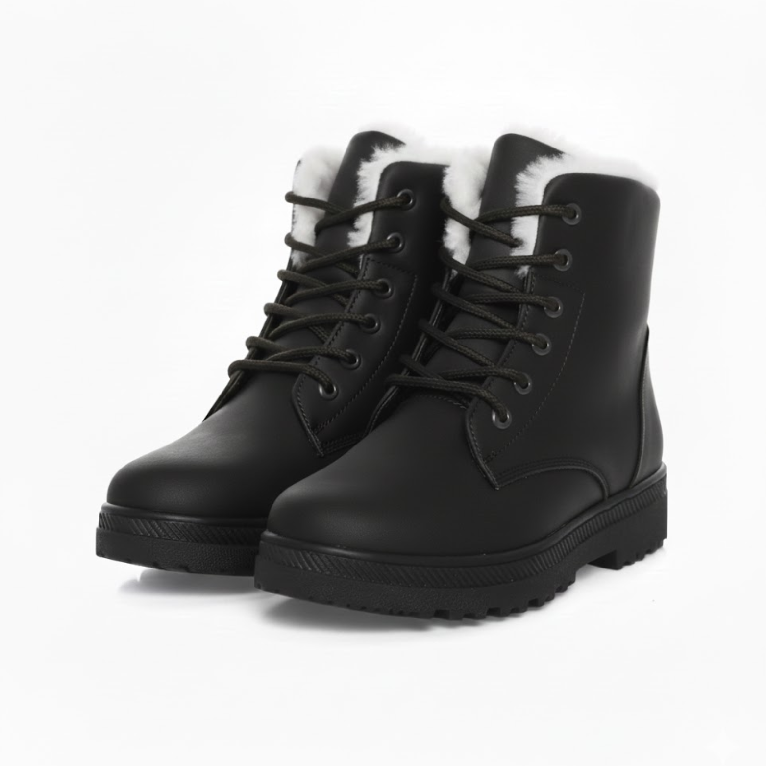 Bottines de Neige d’Hiver Crestar pour Femmes, Chaudes et Doublées de Fourrure