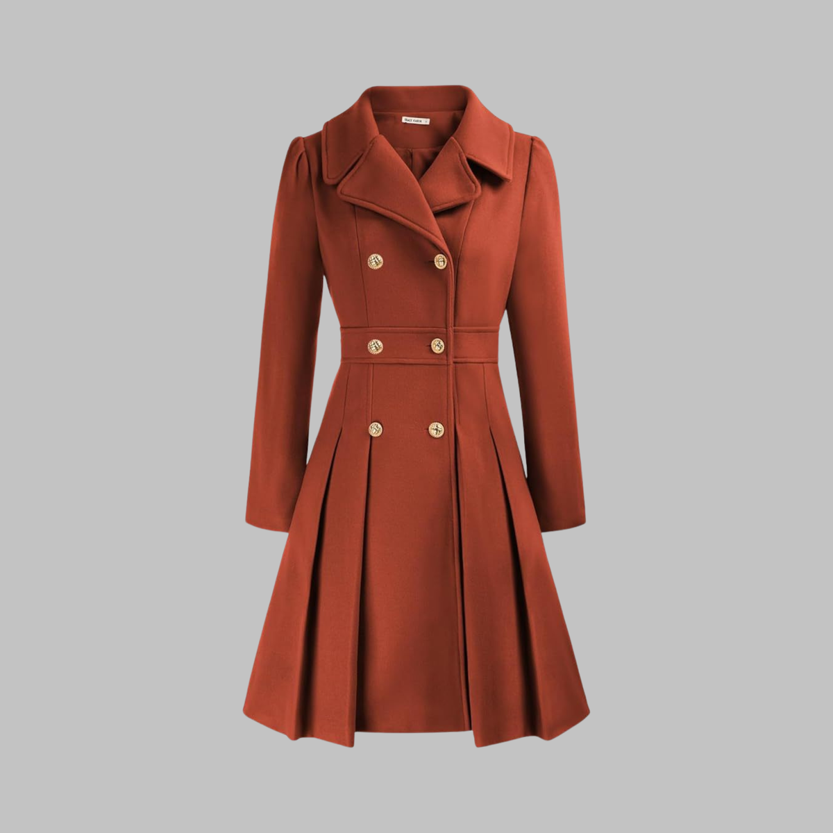 Women's Double-Breasted Coat – Classic Cut and Timeless Elegance