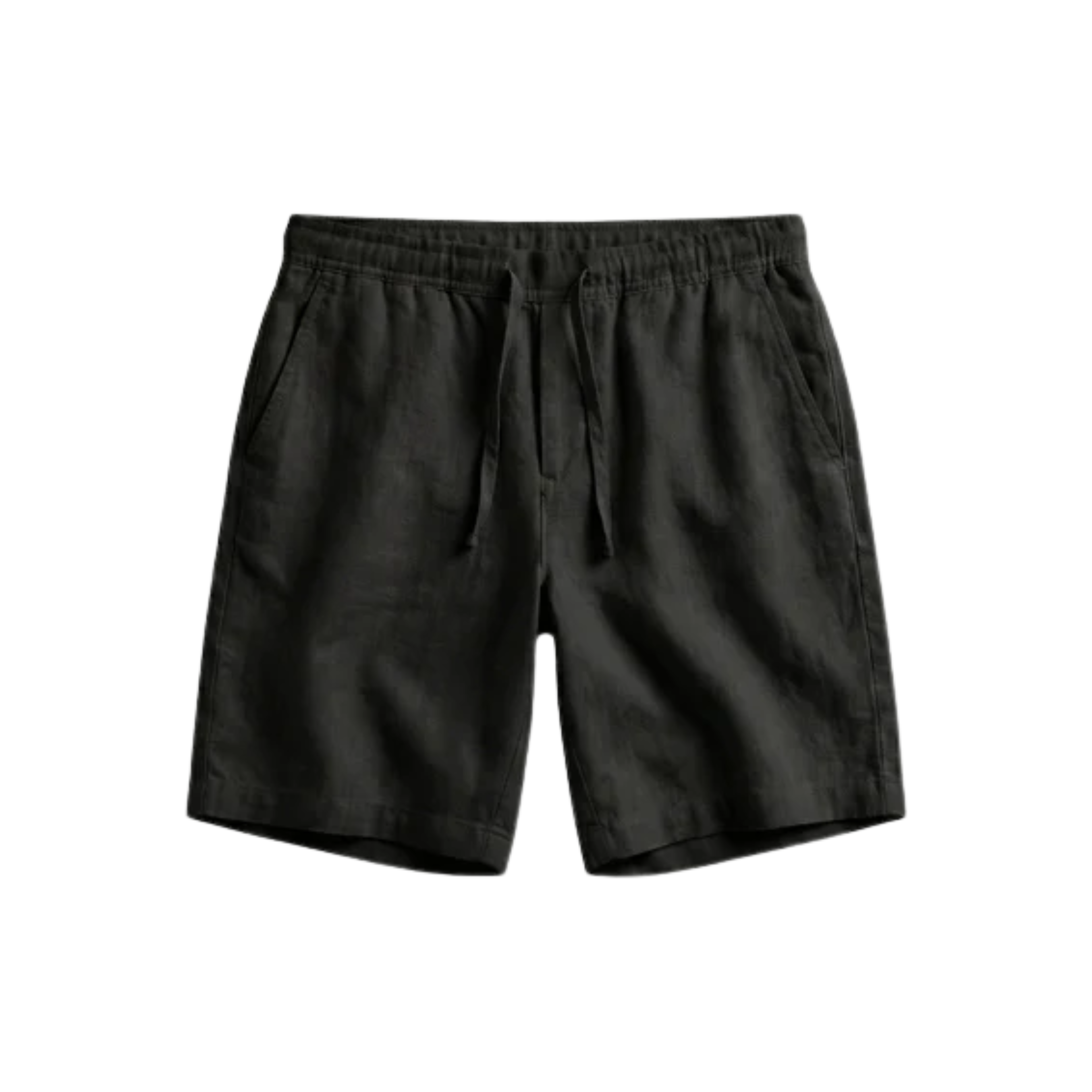 Short en lin pour homme — coupe décontractée — plage et été