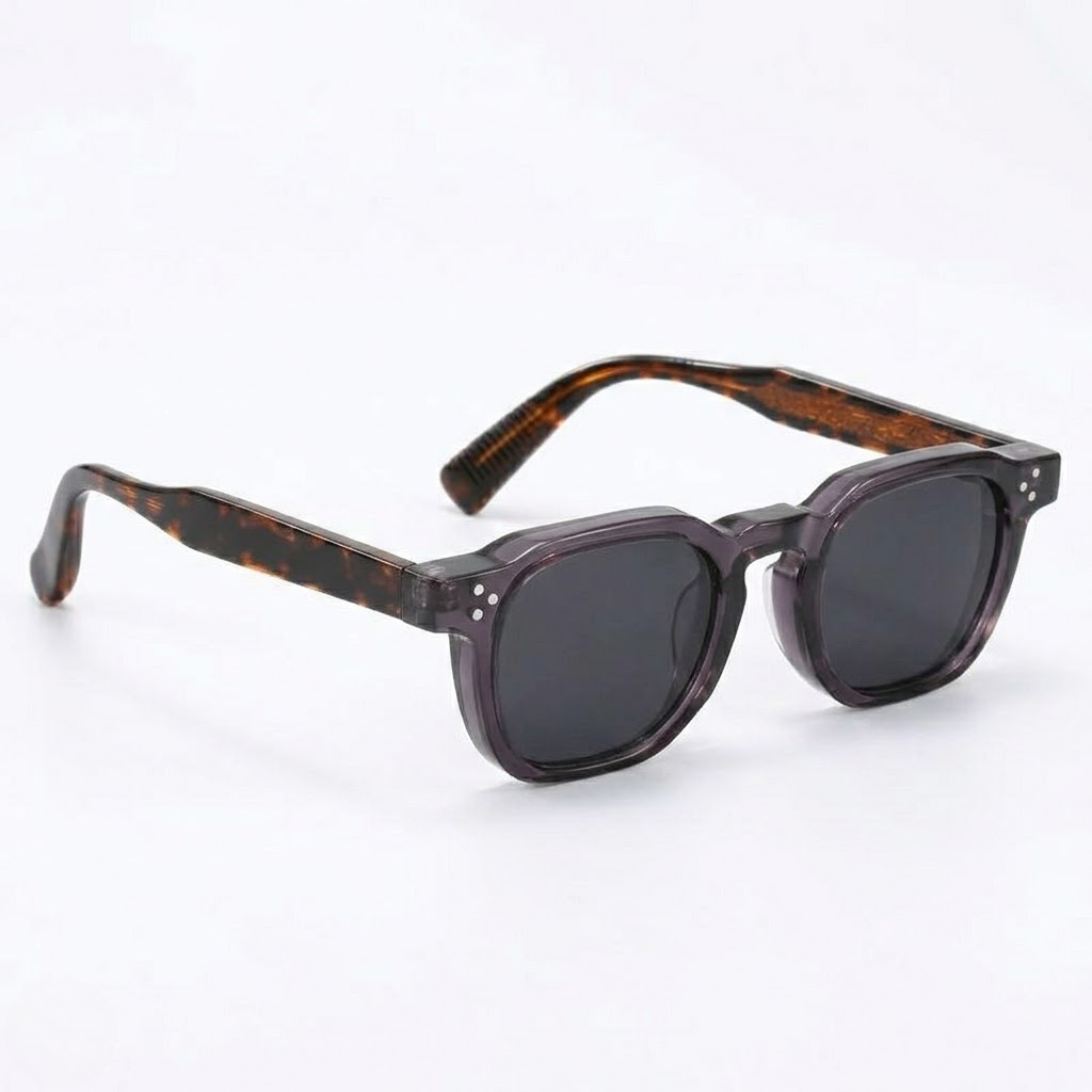 Lunettes de Soleil Rétro Carrées pour Homme et Femme avec Protection UV400