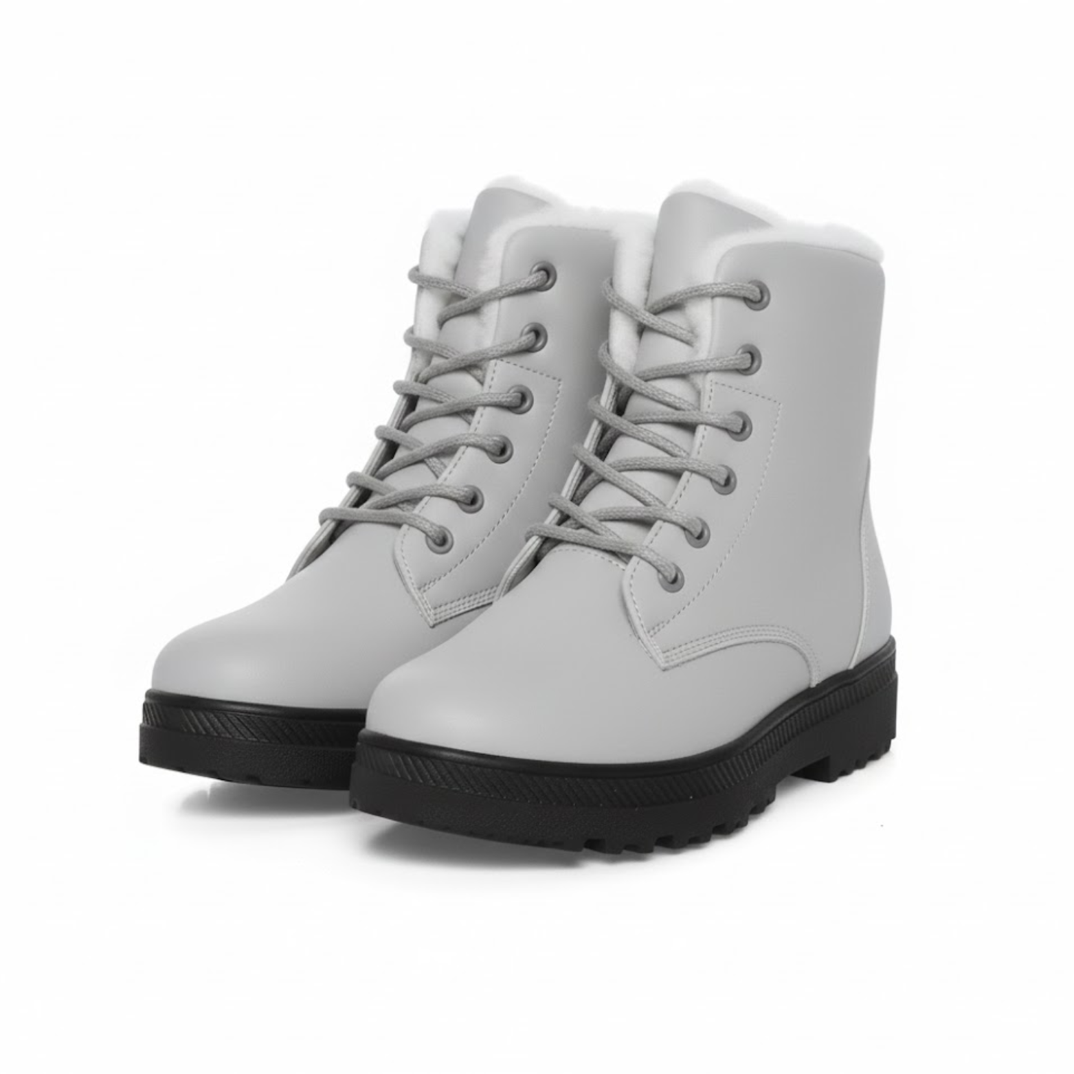 Bottines de Neige d’Hiver Crestar pour Femmes, Chaudes et Doublées de Fourrure