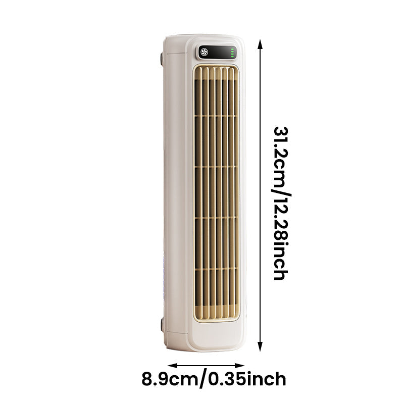 3-in-1 Wireless Rechargeable Portable Air Conditioner with 2000 mAh Battery