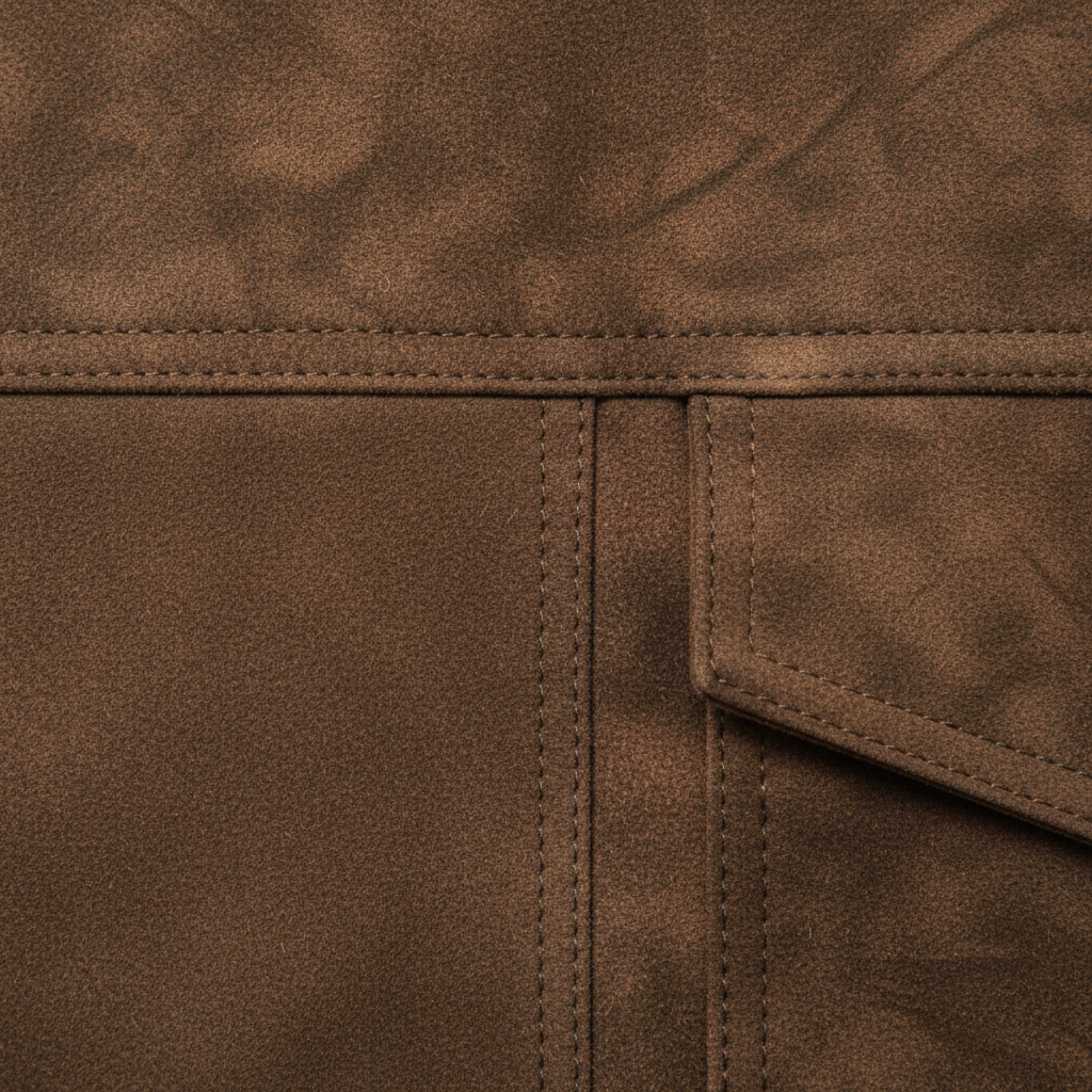Veste en Cuir Rétro pour Homme avec Fermeture Éclair et Multiples Poches
