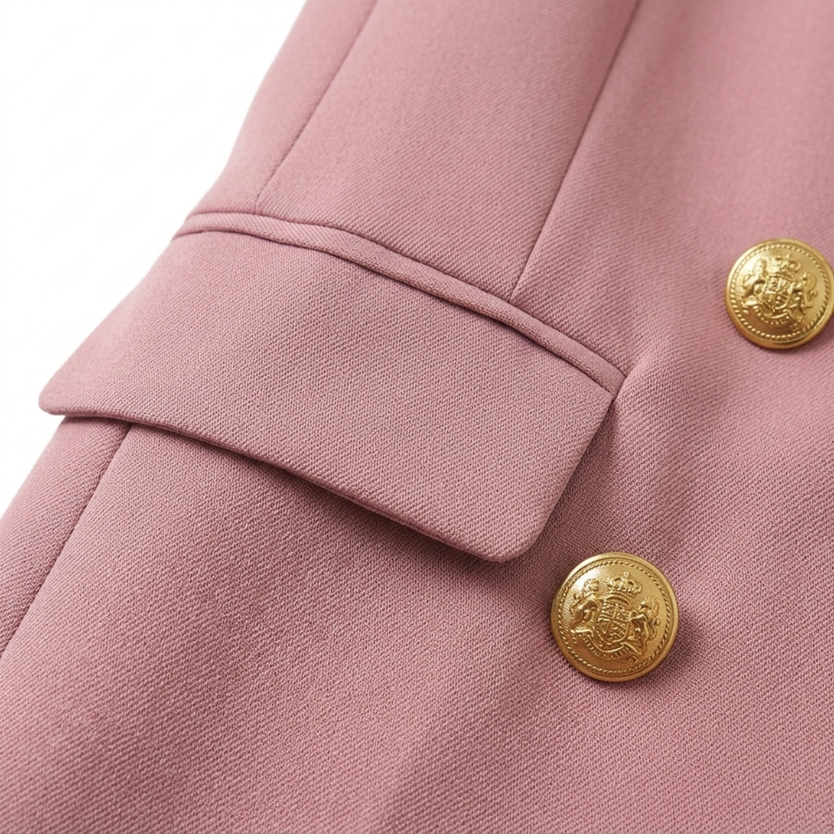 Damenblazer aus Polyester – Zweireihig, tailliert und zeitlos elegant