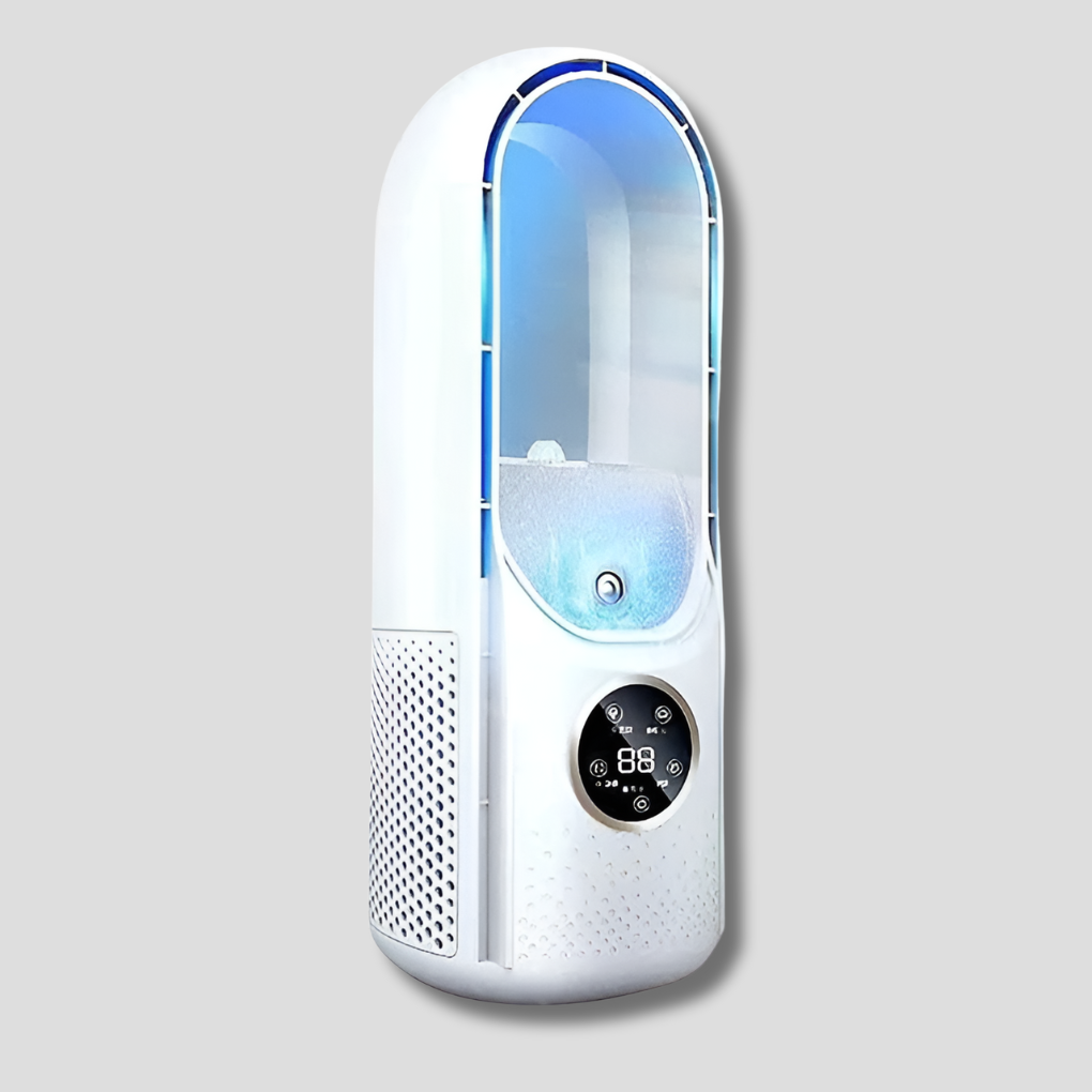 3-Mode Quiet Bladeless Table Fan for Home and Office