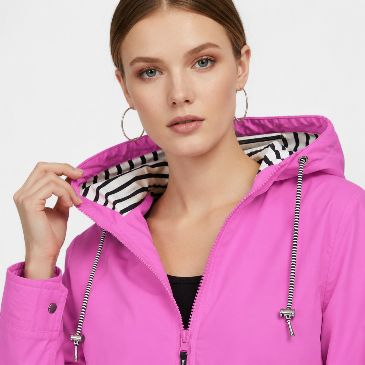 Ancienne Monde | Veste Femme Imperméable Élégante Protection Intemporelle