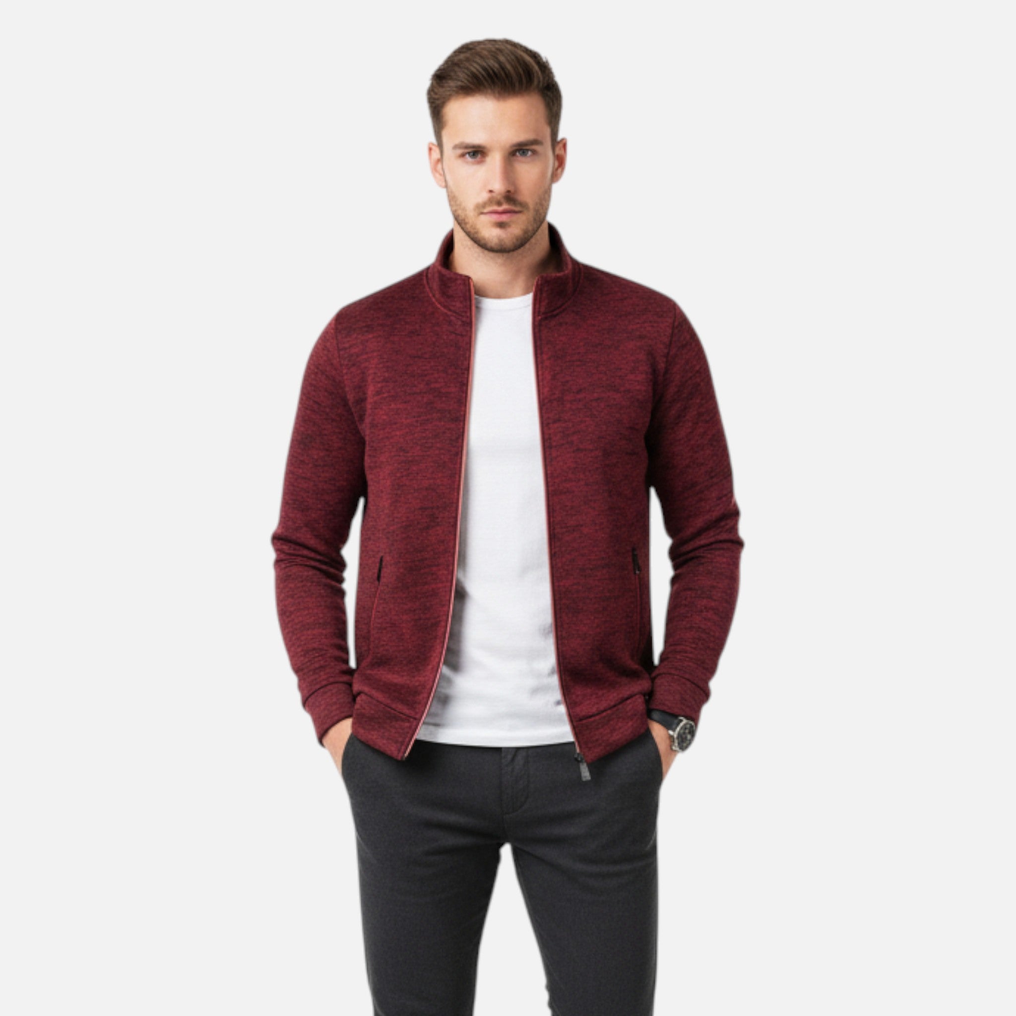Ancienne Monde | Cardigan Zippé Homme