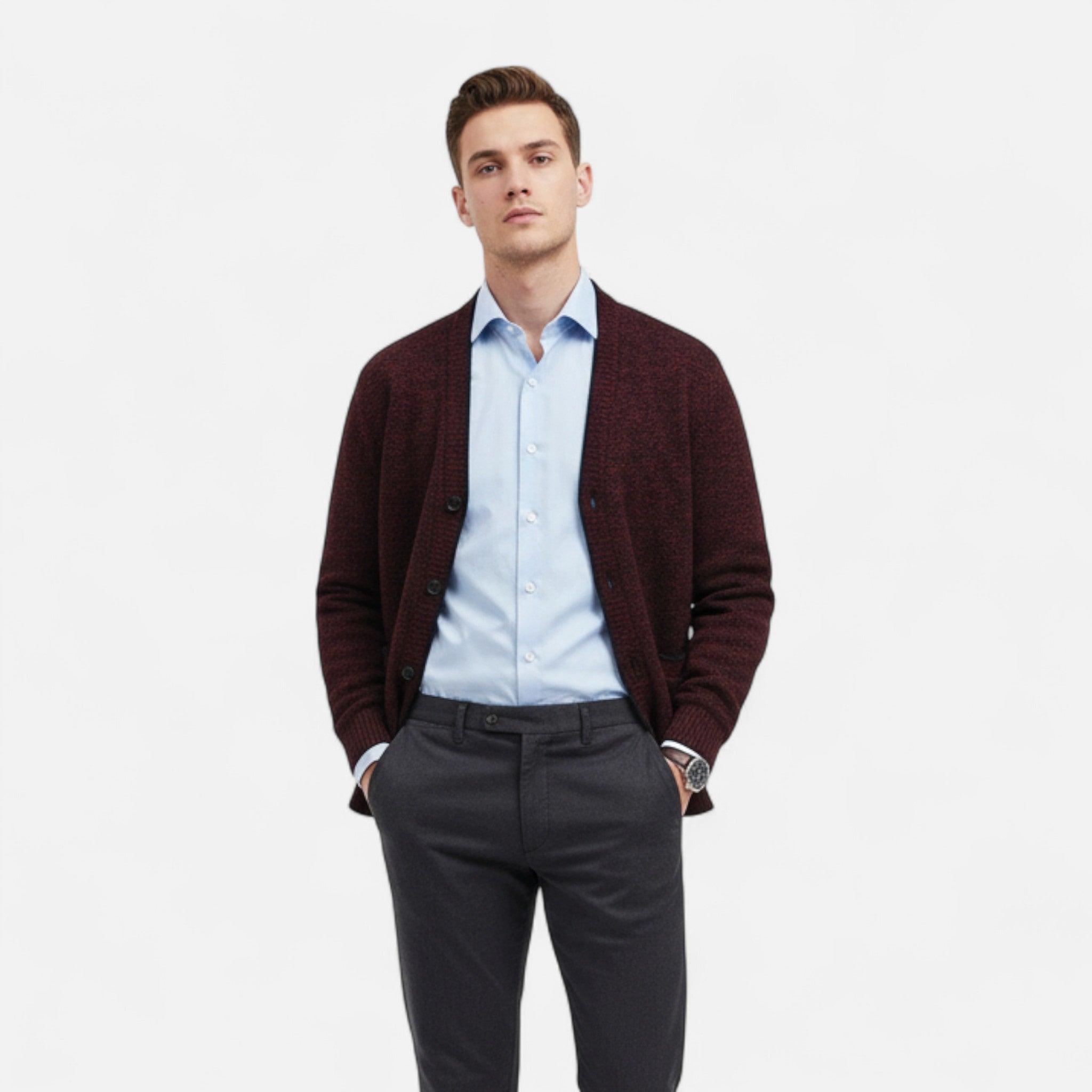 Ancienne Monde | Cardigan en Maille Homme