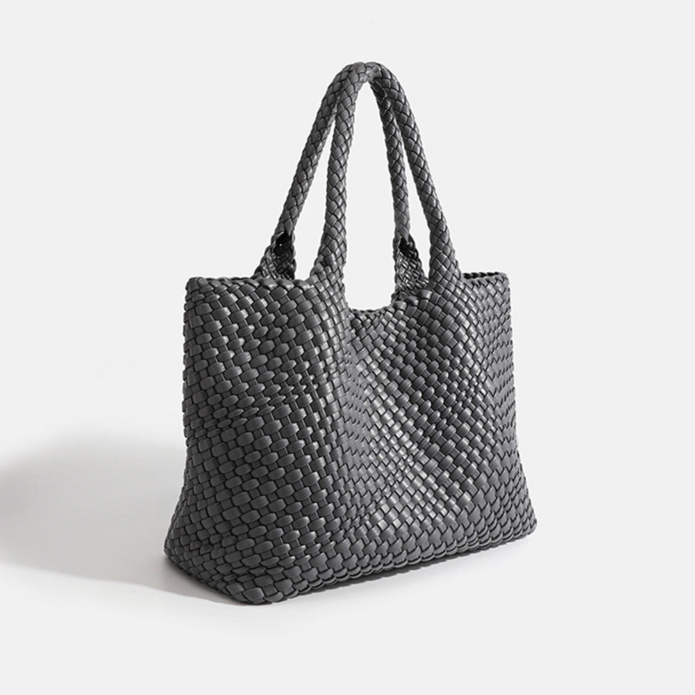 Sac tote femme tresseé grande contenance