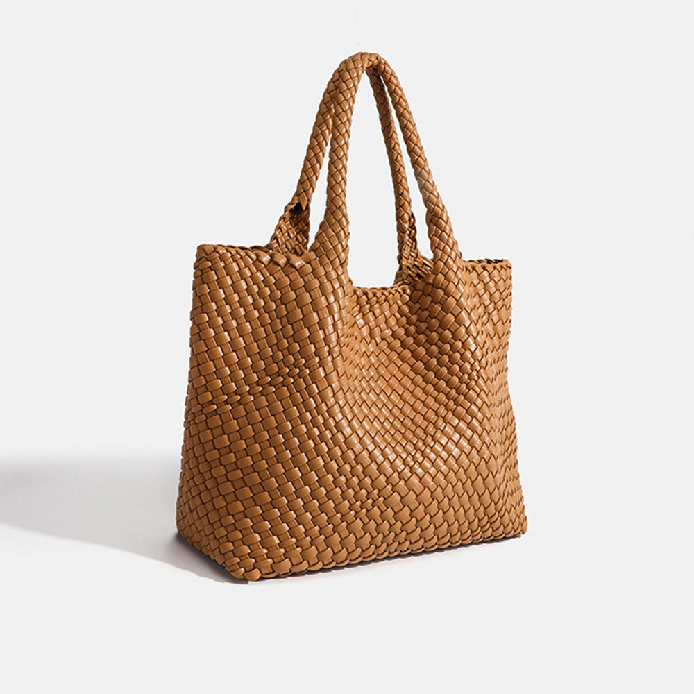 Sac tote femme tresseé grande contenance