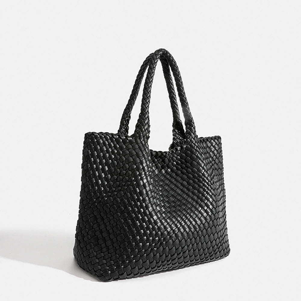 Sac tote femme tresseé grande contenance