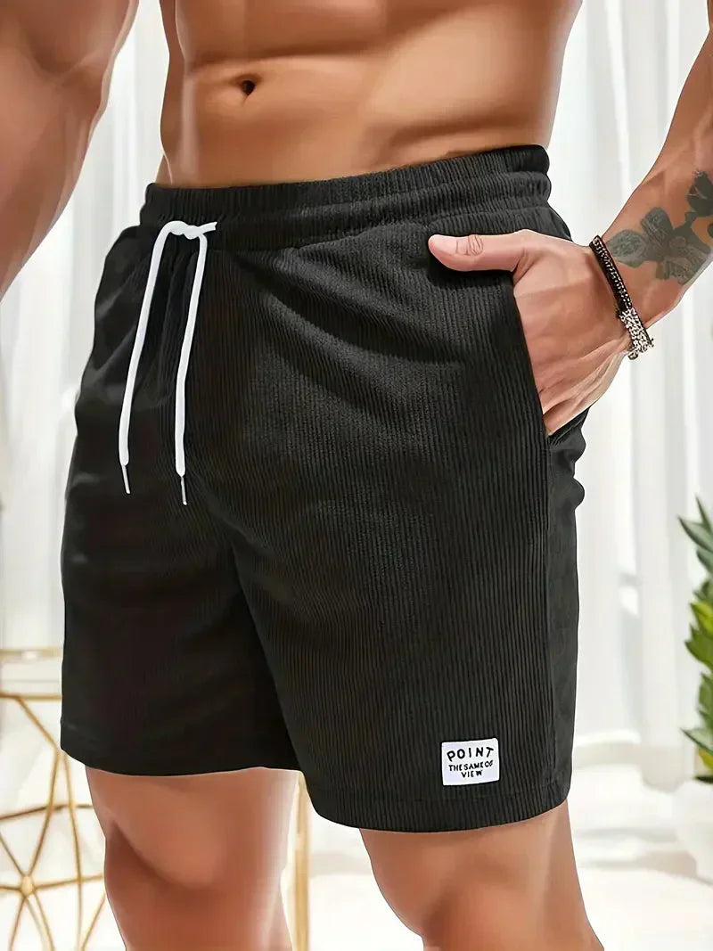 Pantalon Court En Velours Homme