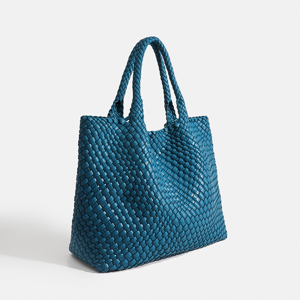 Sac tote femme tresseé grande contenance