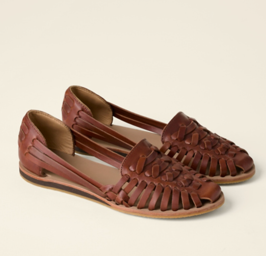 Chaussures Tressées Sans Talon