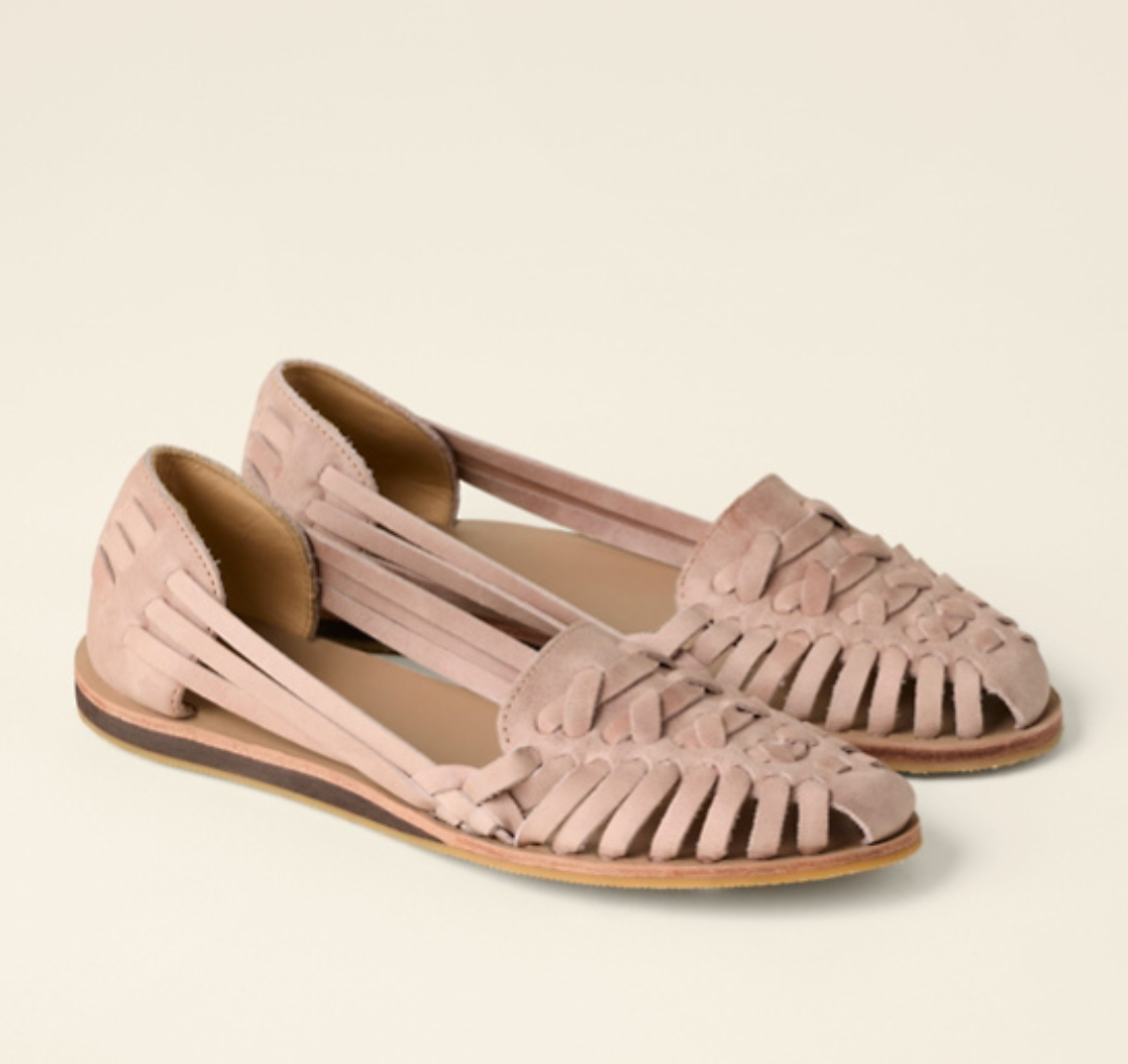 Chaussures Tressées Sans Talon
