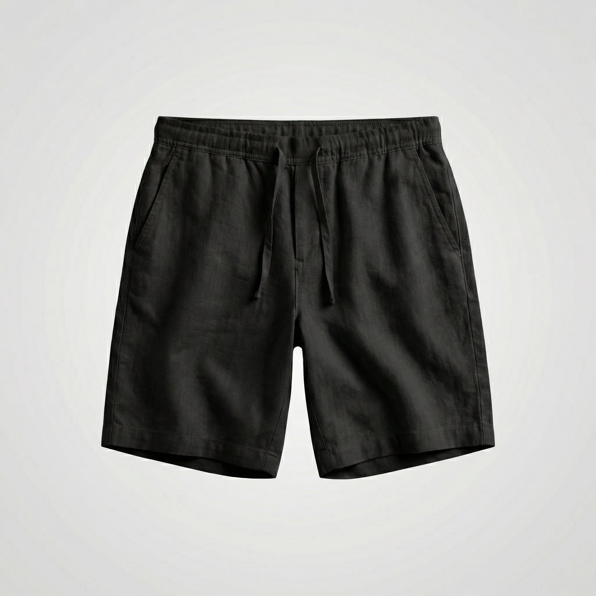 Pantalon court lin homme | bas léger vacances