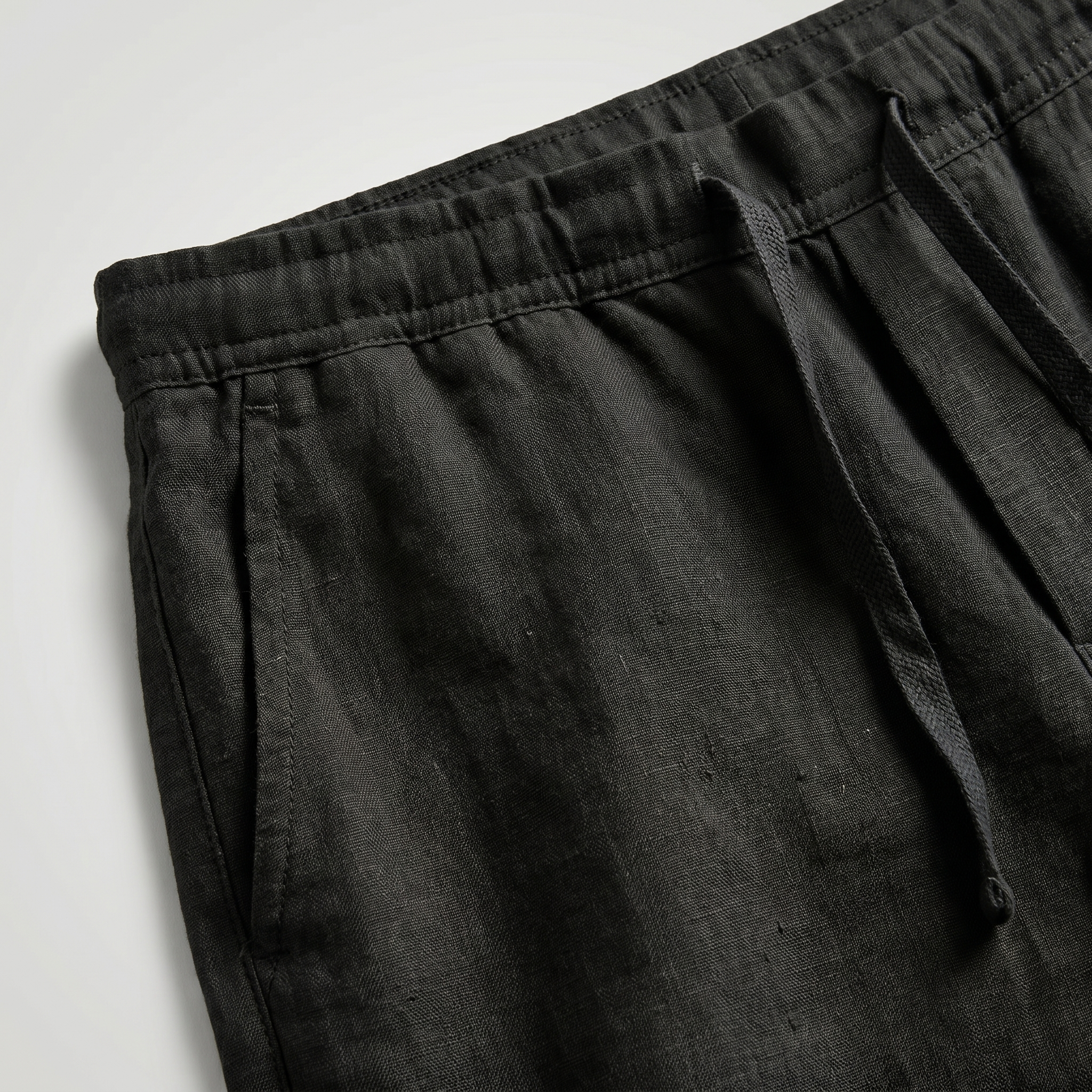 Pantalon court lin homme | bas léger vacances